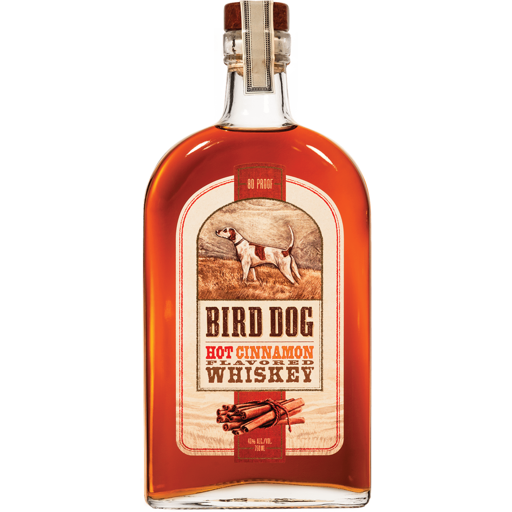 Bird Dog Bird Dog / Hot Cinnamon Flavored Whiskey 70 Proof / 750mL