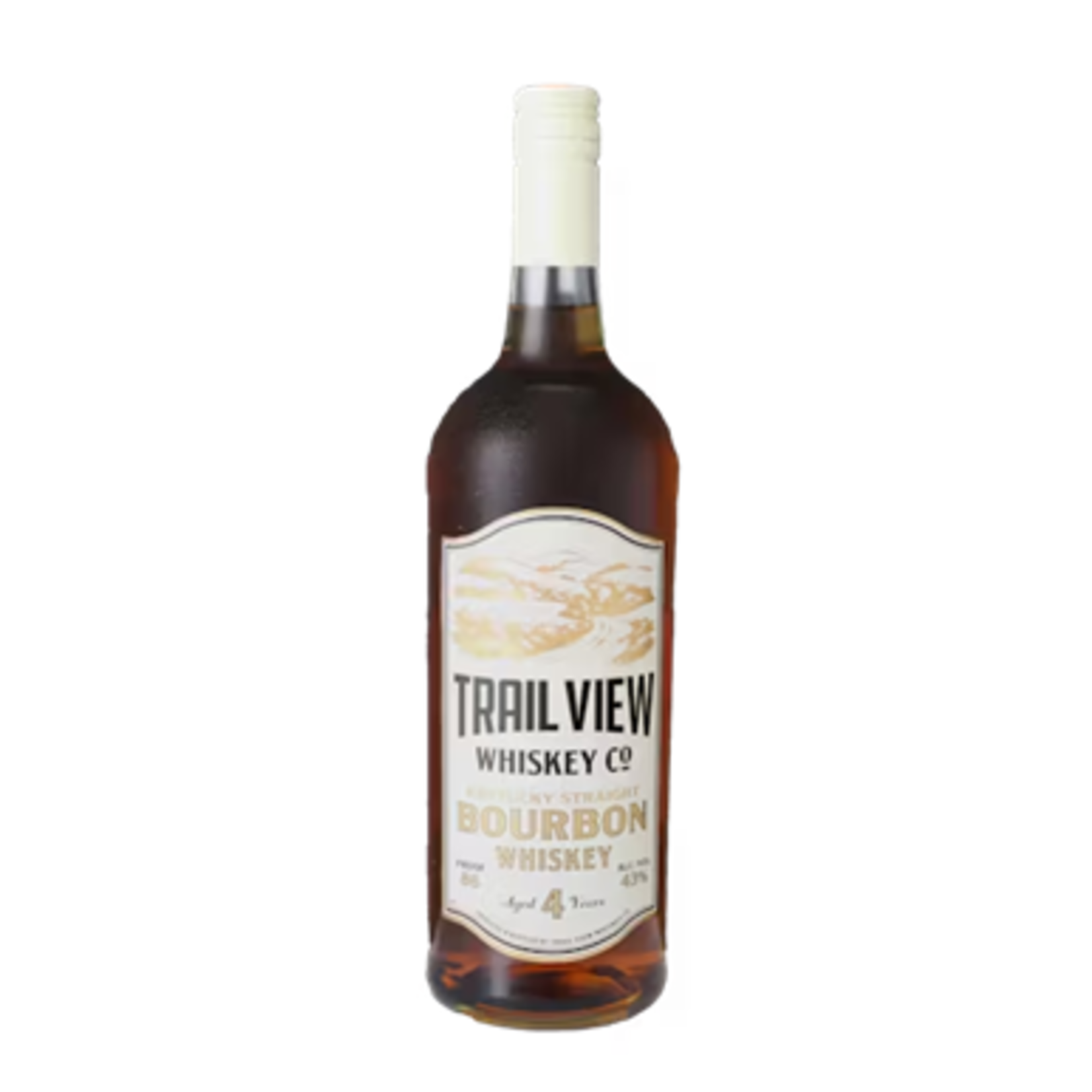 Trail View Whiskey Co. Trail View Whiskey Co. / 4 Years Old Kentucky Straight Bourbon Whiskey / 750mL