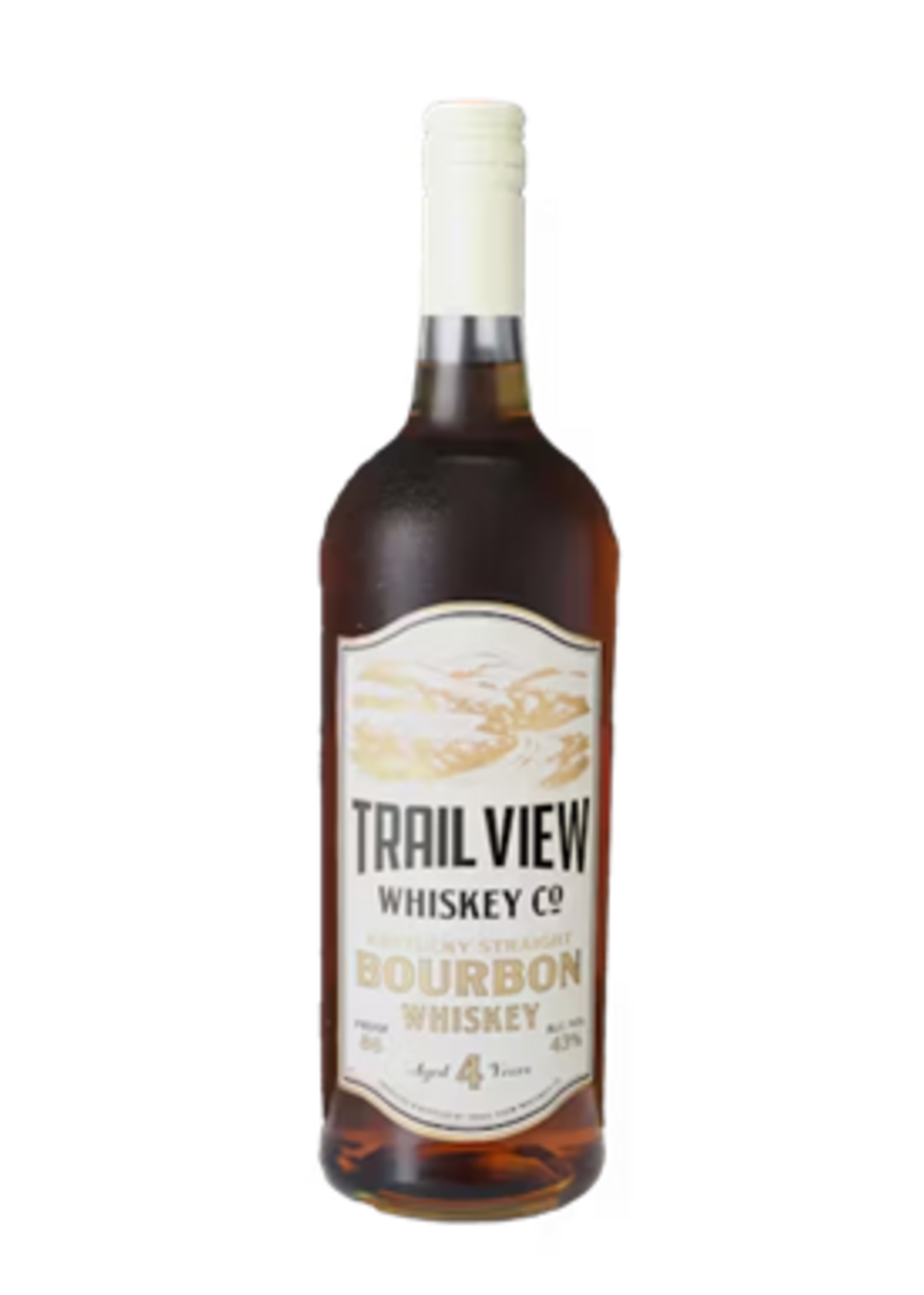 Trail View Whiskey Co. Trail View Whiskey Co. / 4 Years Old Kentucky Straight Bourbon Whiskey / 750mL