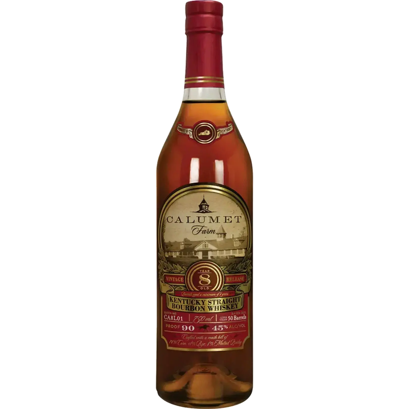 Calumet Farm Calumet Farm / 8 Year Old Kentucky Straight Bourbon Whiskey / 750mL