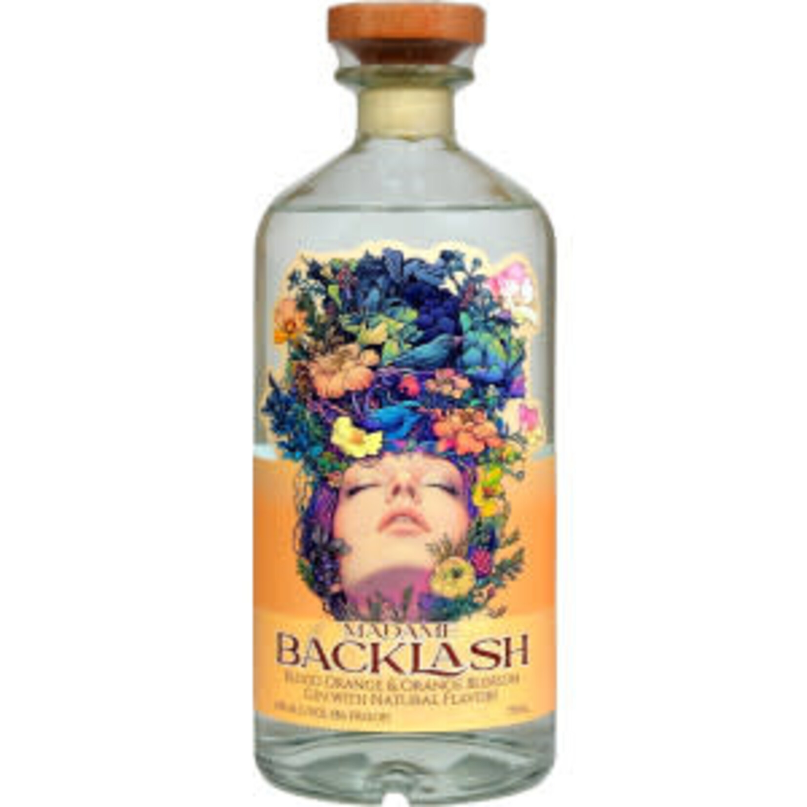 Madame Backlash Madame Backlash / Blood Orange & Orange Blossom Gin / 750mL