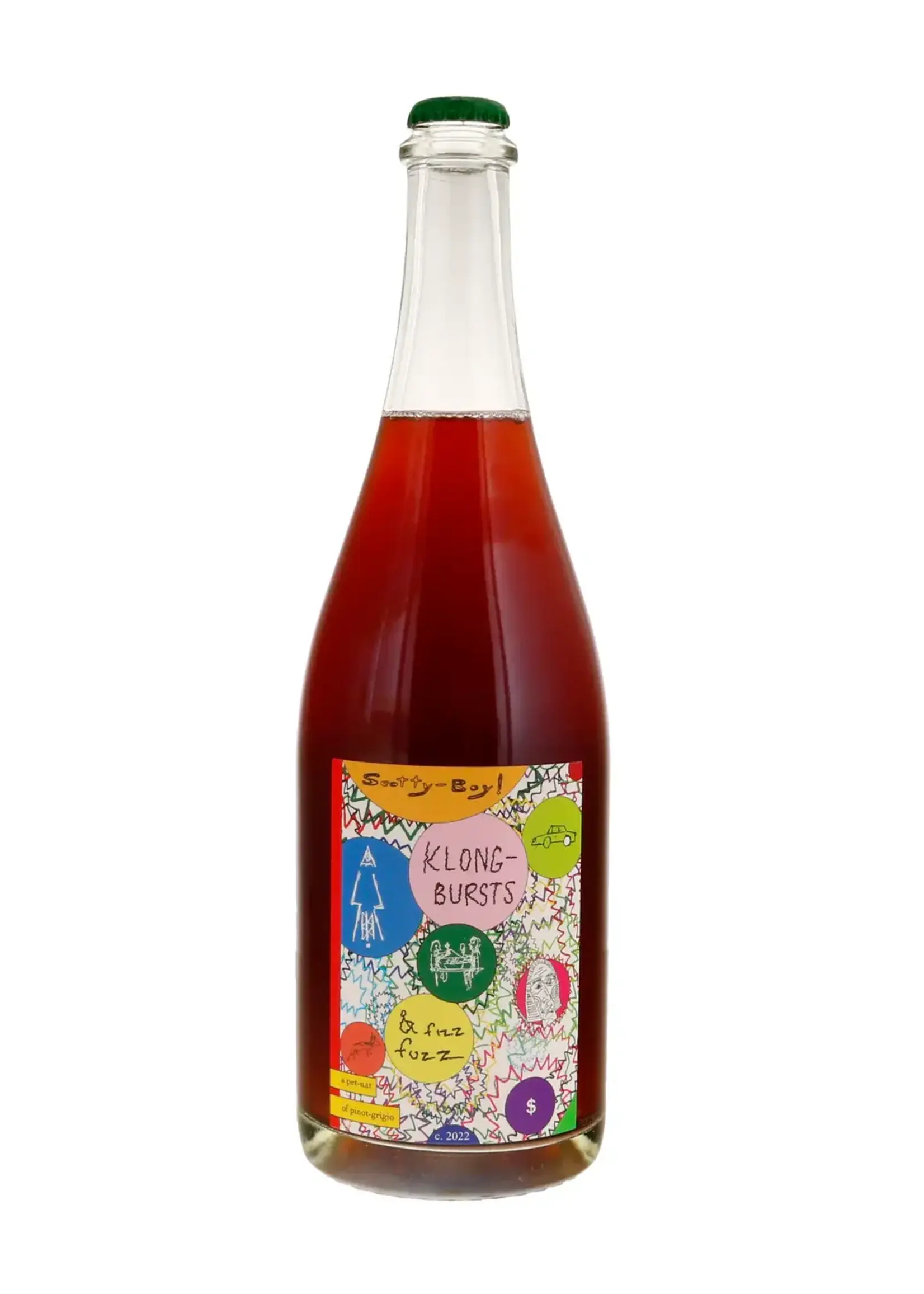 Scotty-Boy Scotty-Boy / Klong Bursts & Fizz Fuzz Pinot Grigio Pet-Nat / 750mL