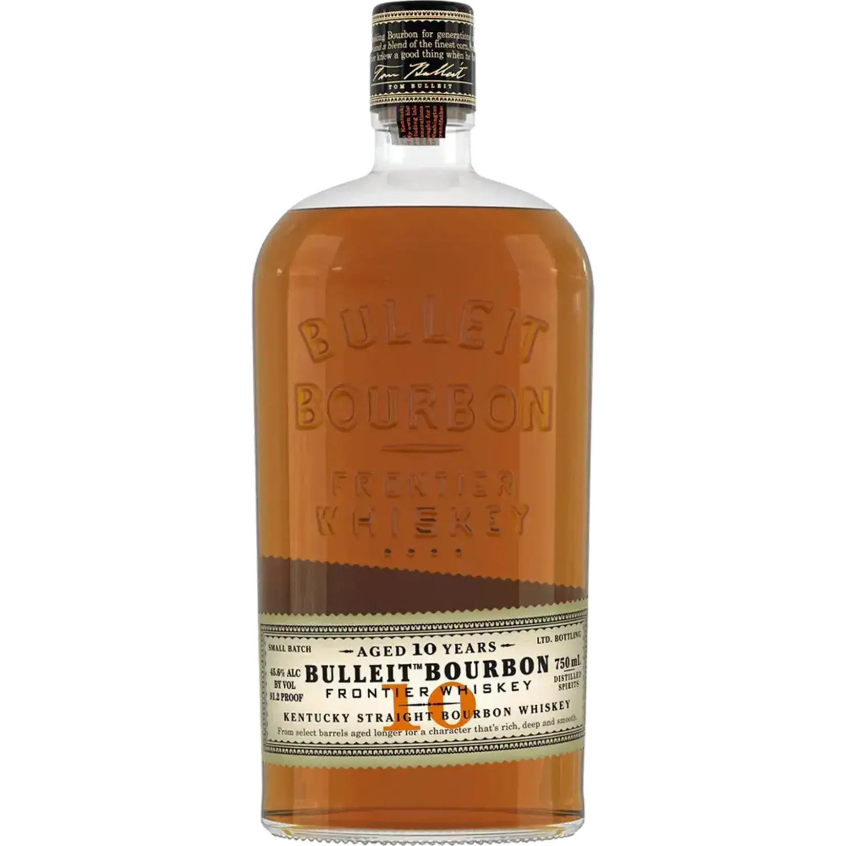 Bulleit Bulleit / 10 Year Old Small Batch Frontier Kentucky Straight Bourbon Whiskey / 750mL