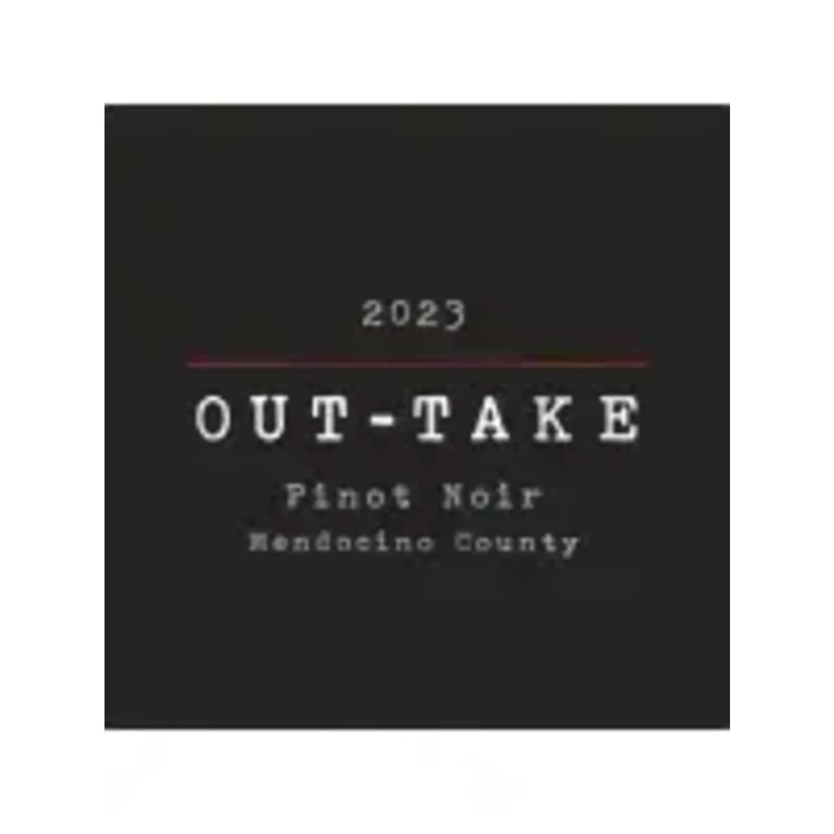 Out-Take Out-Take / Pinot Noir Mendocino County / 750mL