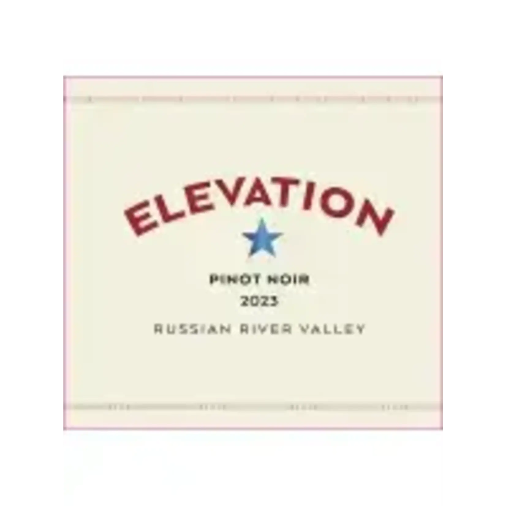 Elevation Elevation / Pinot Noir Russian River Valley / 750mL