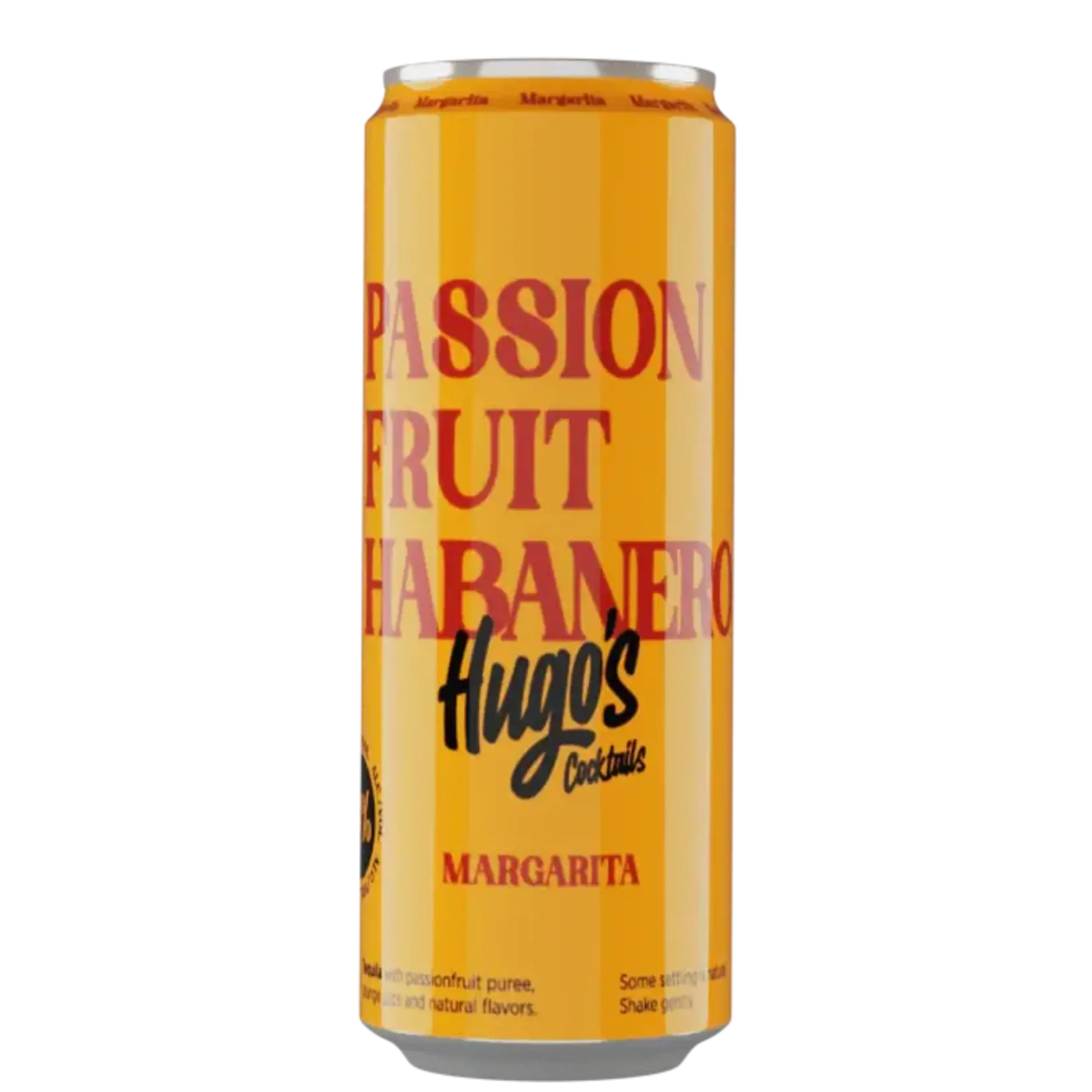 Hugo’s Cocktails Hugo’s Cocktails / Passionfruit Habanero Margarita / Single 250mL Can