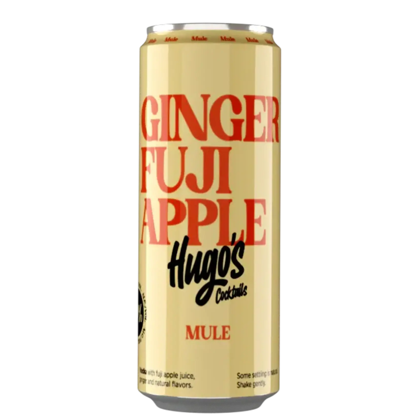 Hugo’s Cocktails Hugo’s Cocktails / Ginger Fuji Apple Mule / Single 250mL Can