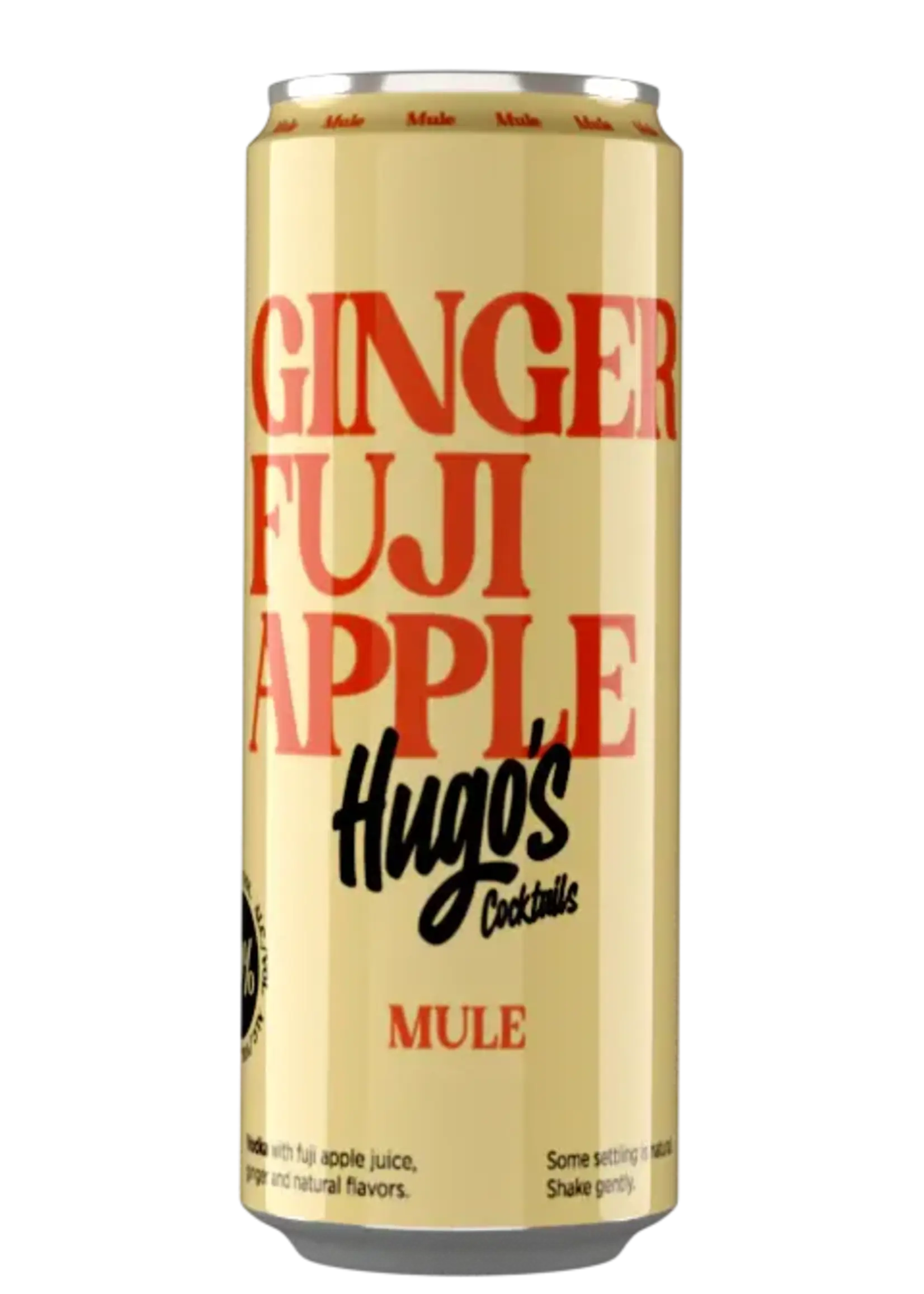 Hugo’s Cocktails Hugo’s Cocktails / Ginger Fuji Apple Mule / Single 250mL Can