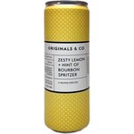 Originals & Co Originals & Co / Zesty Lemon + Hint of Bourbon Spritzer / 355mL Single Can