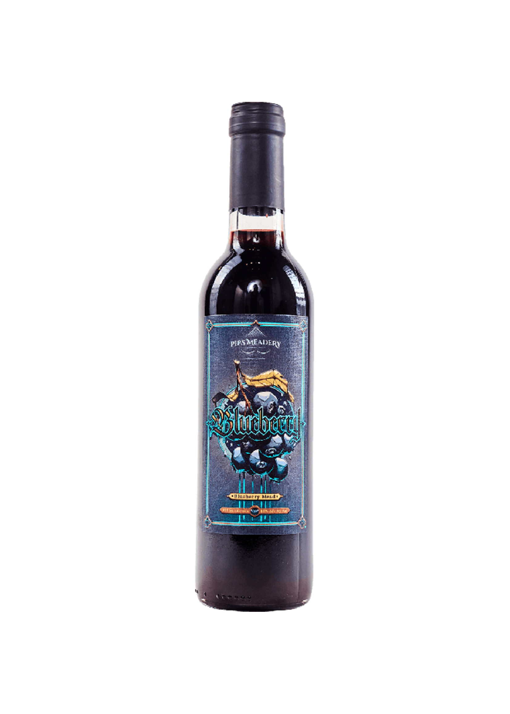 Pips Meadery Pips Meadery / Blueberry Mead / 375mL