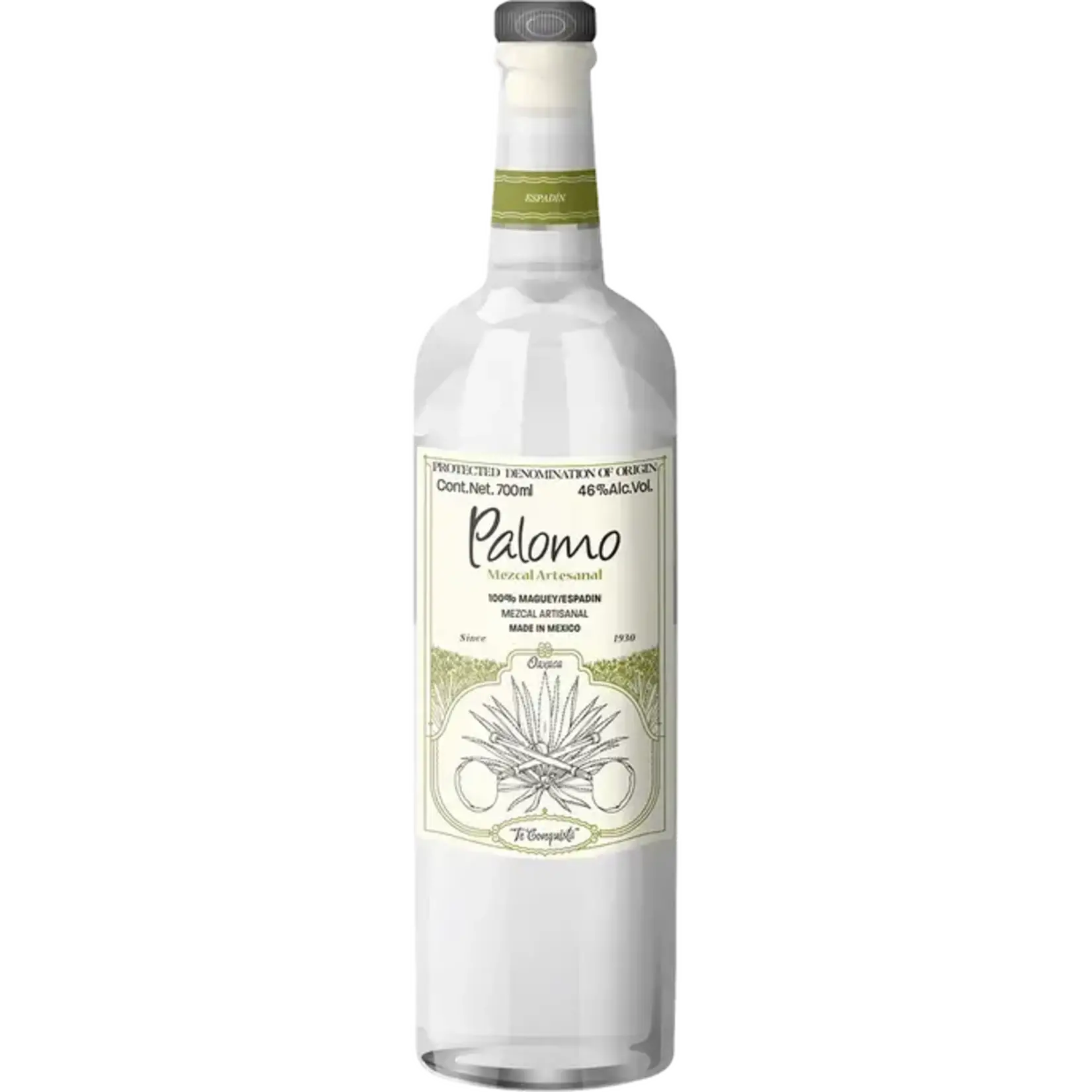 Palomo Palomo / Espadin Joven 100% Maguey Mezcal Artesanal / 700mL