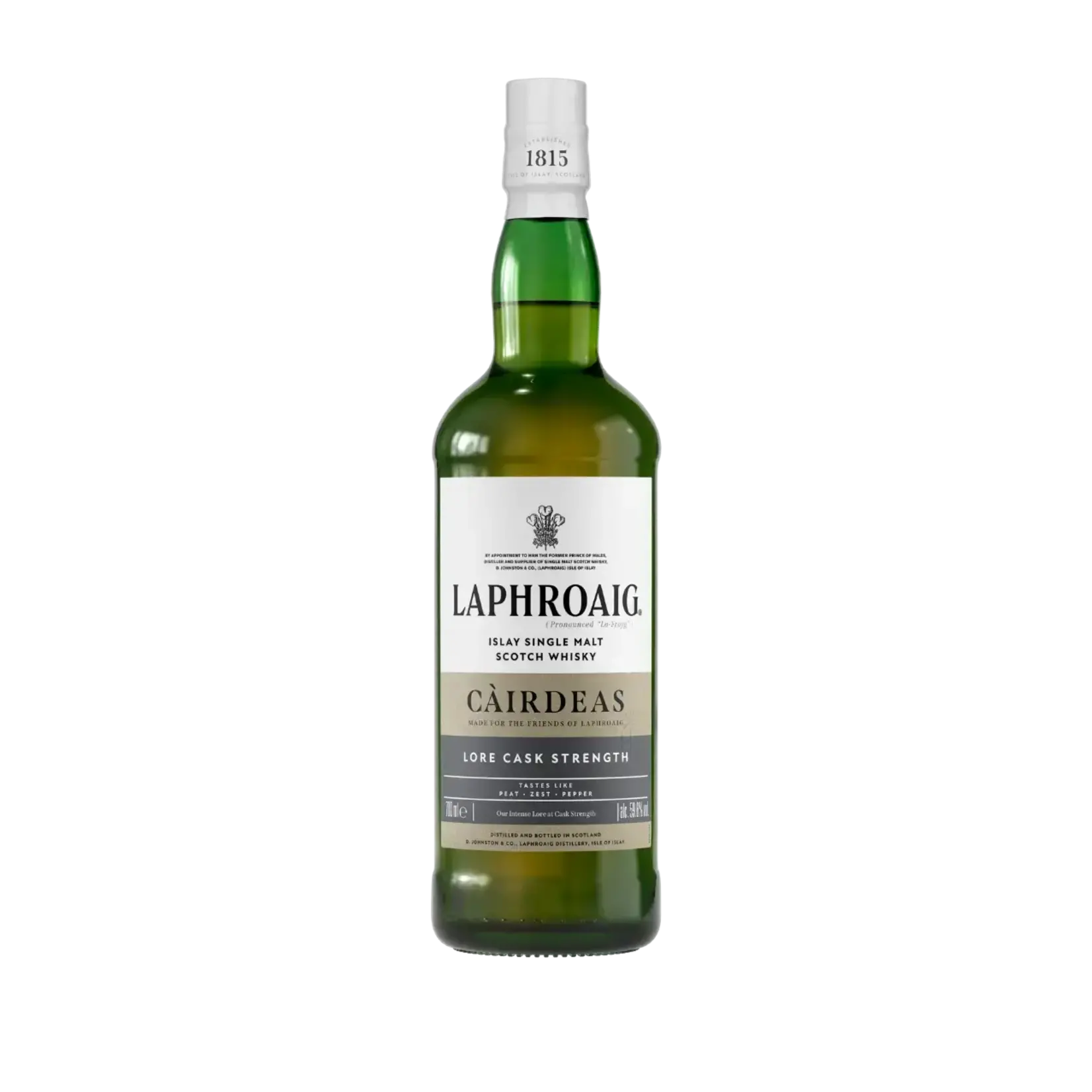 LAPHROAIG Laphroaig / Cairdeas Lore Cask Strength Single Malt Scotch Whisky / 700mL