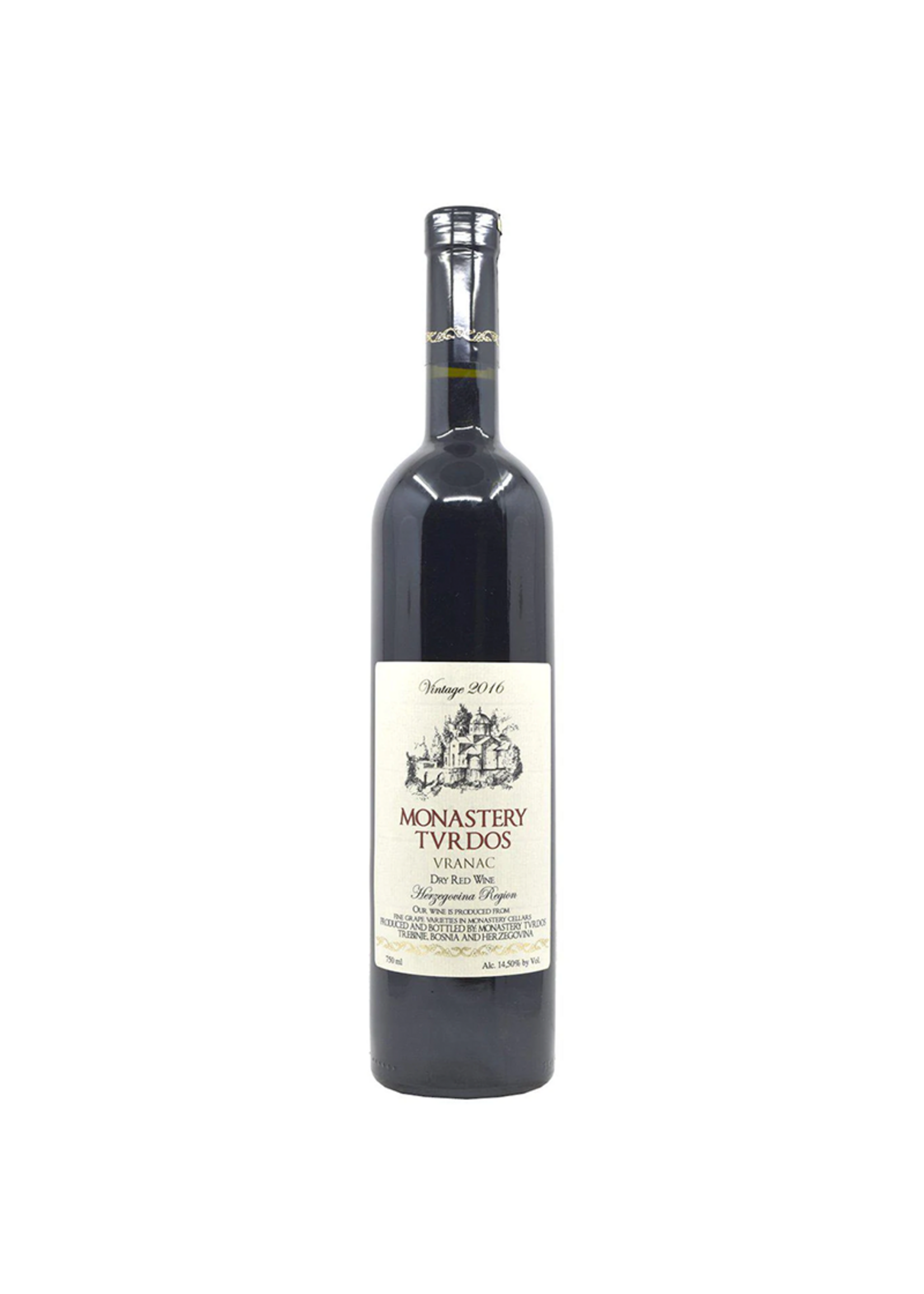 Monastery / Tvrdos Vranac / 750mL