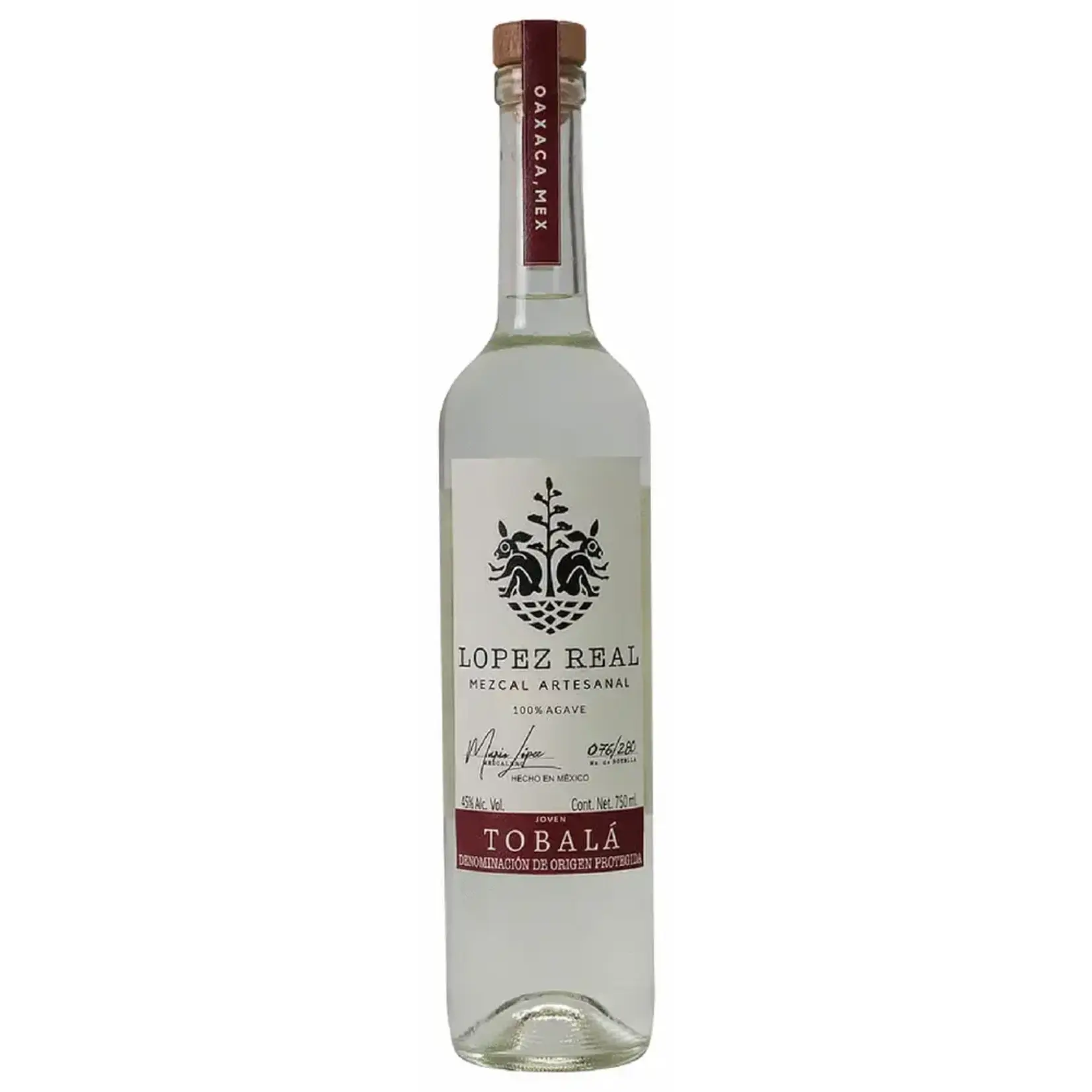 Lopez Real / Tobala Mezcal Joven Artesanal / 750mL