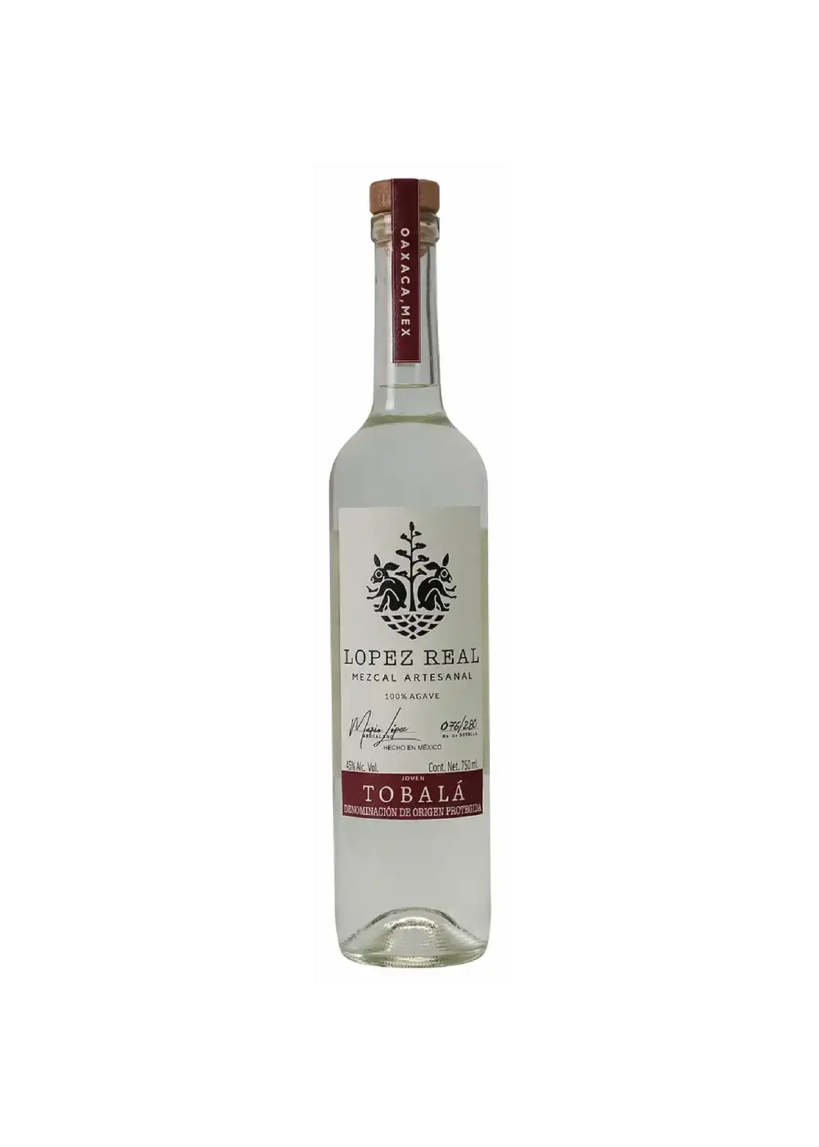 Lopez Real / Tobala Mezcal Joven Artesanal / 750mL