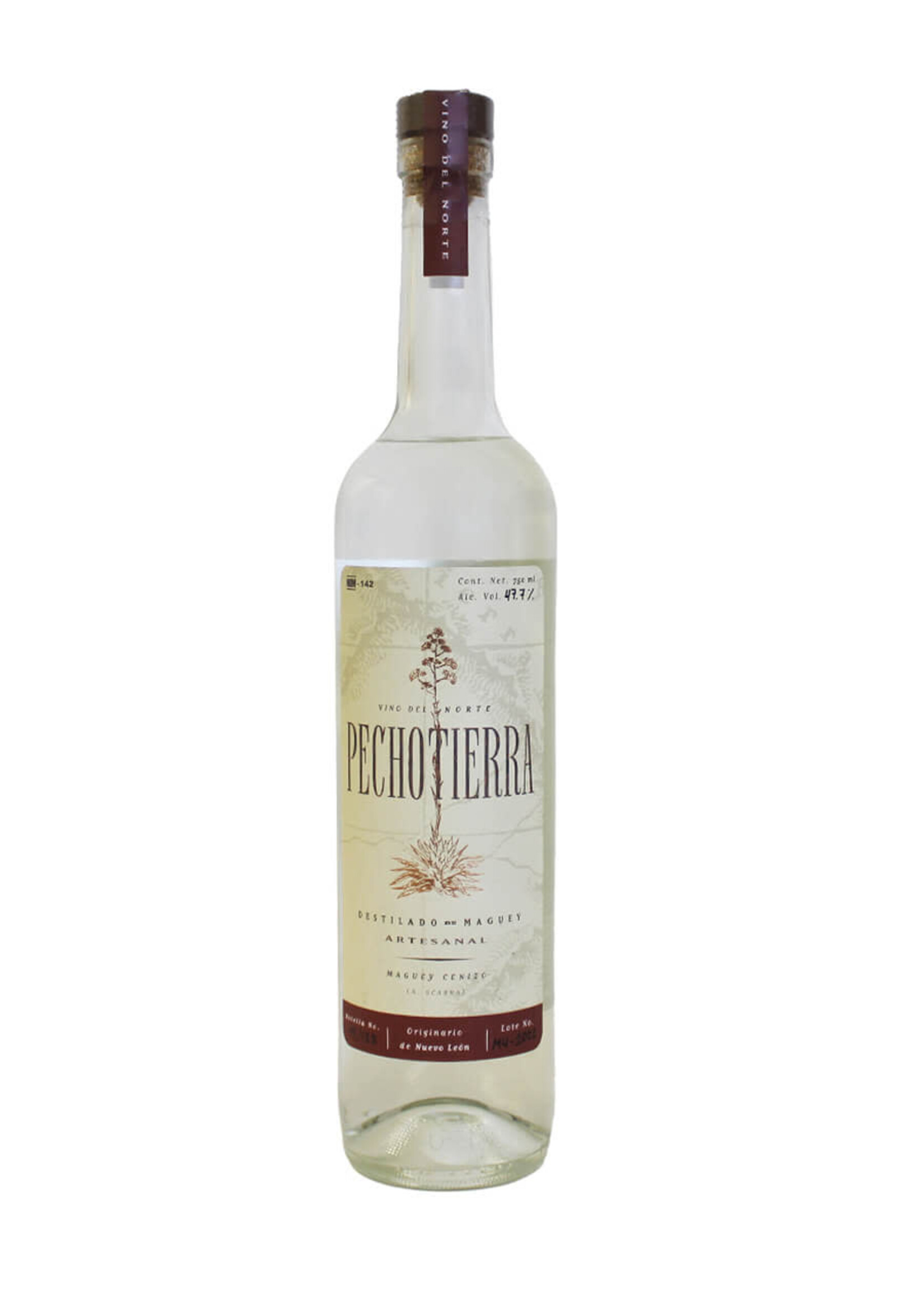 Pechotierra / Artisanal Maguey Cenizo Agave Spirit / 750mL