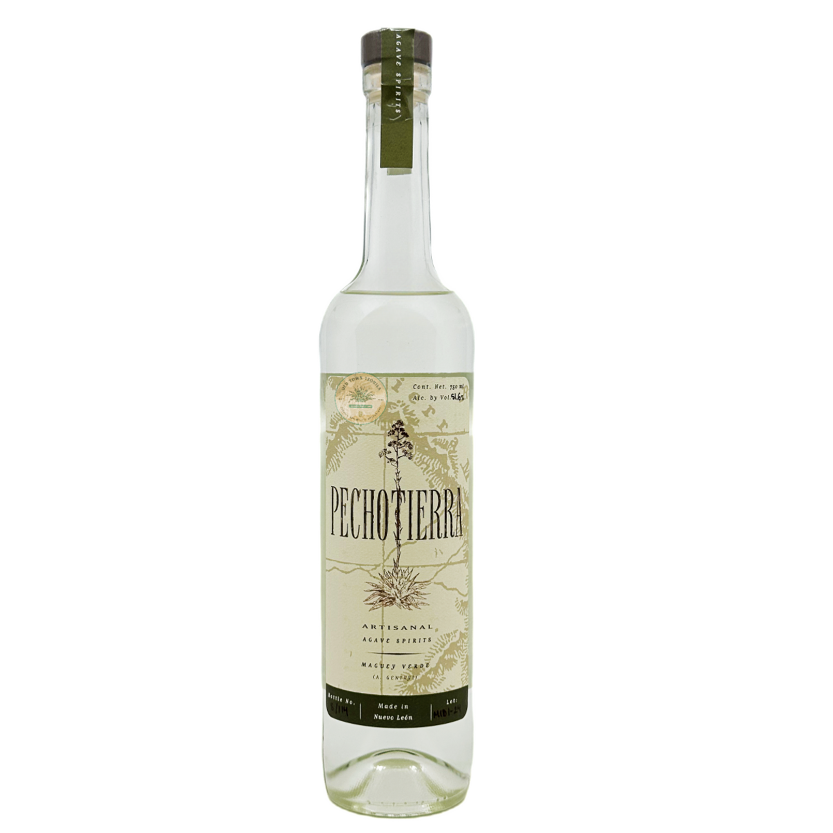 Pechotierra / Artisanal Maguey Verde Agave Spirit / 750mL