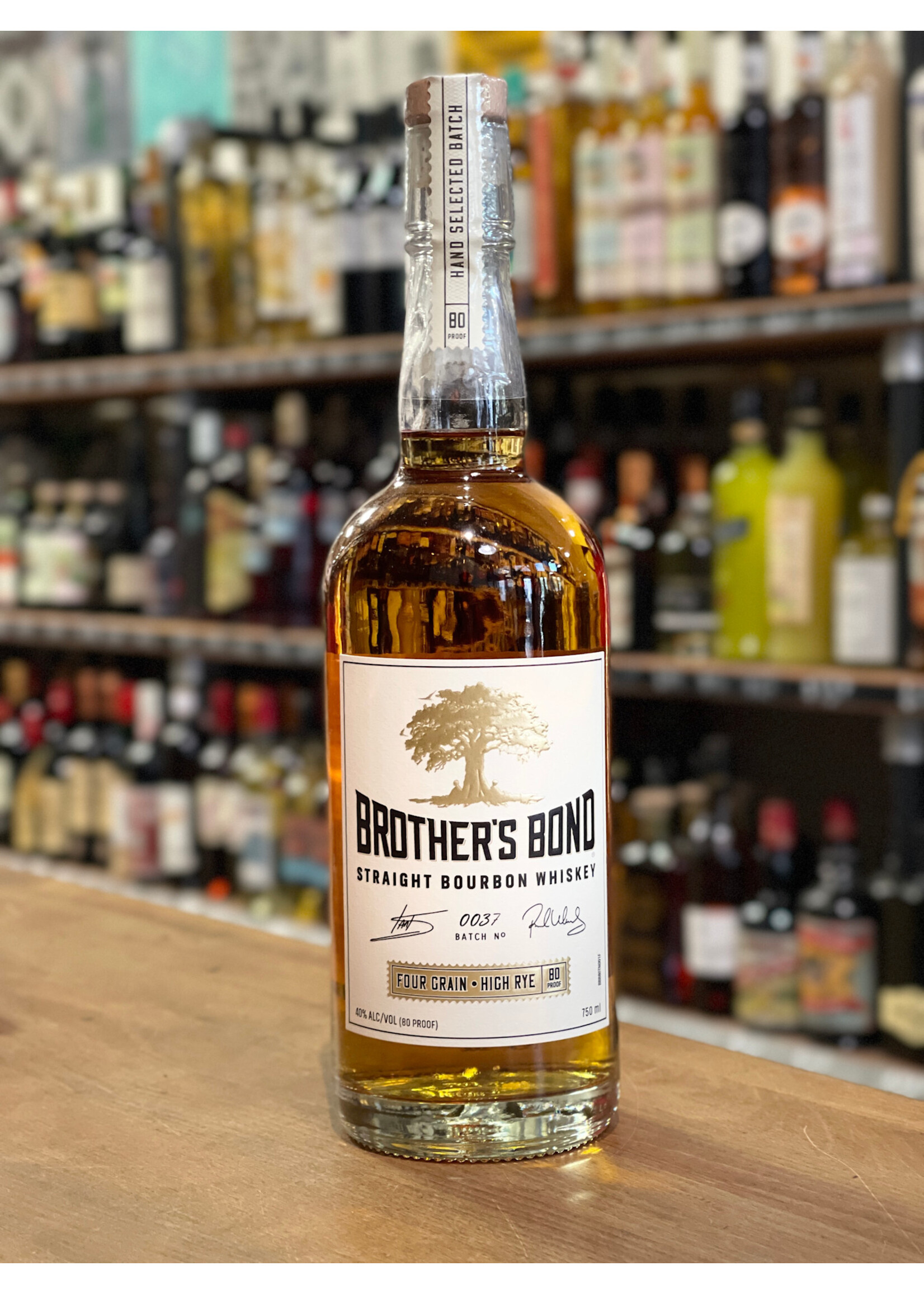 Brother's Bond Brother's Bond / Hand Selected Batch Straight Bourbon Whiskey / 750mL