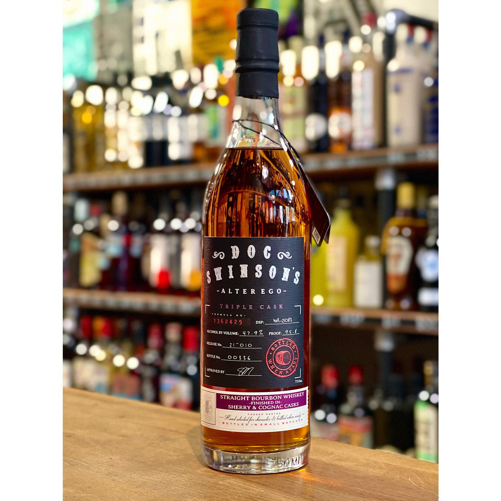 Doc Swinson's Doc Swinson's / Alter Ego Triple Cask Bourbon Whiskey / 750mL