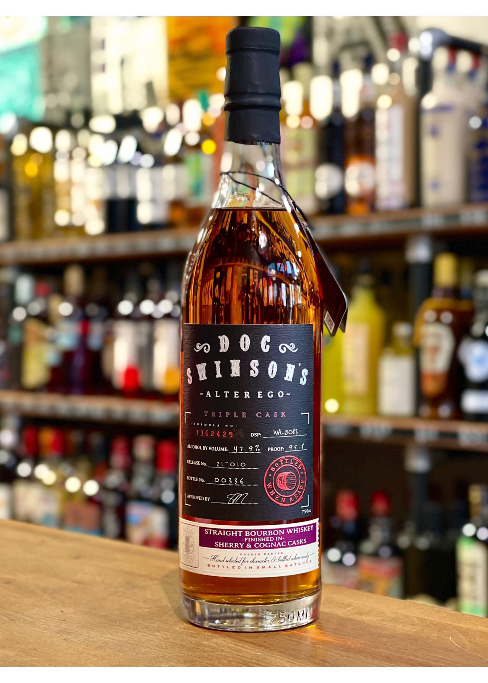 Doc Swinson's Doc Swinson's / Alter Ego Triple Cask Bourbon Whiskey / 750mL
