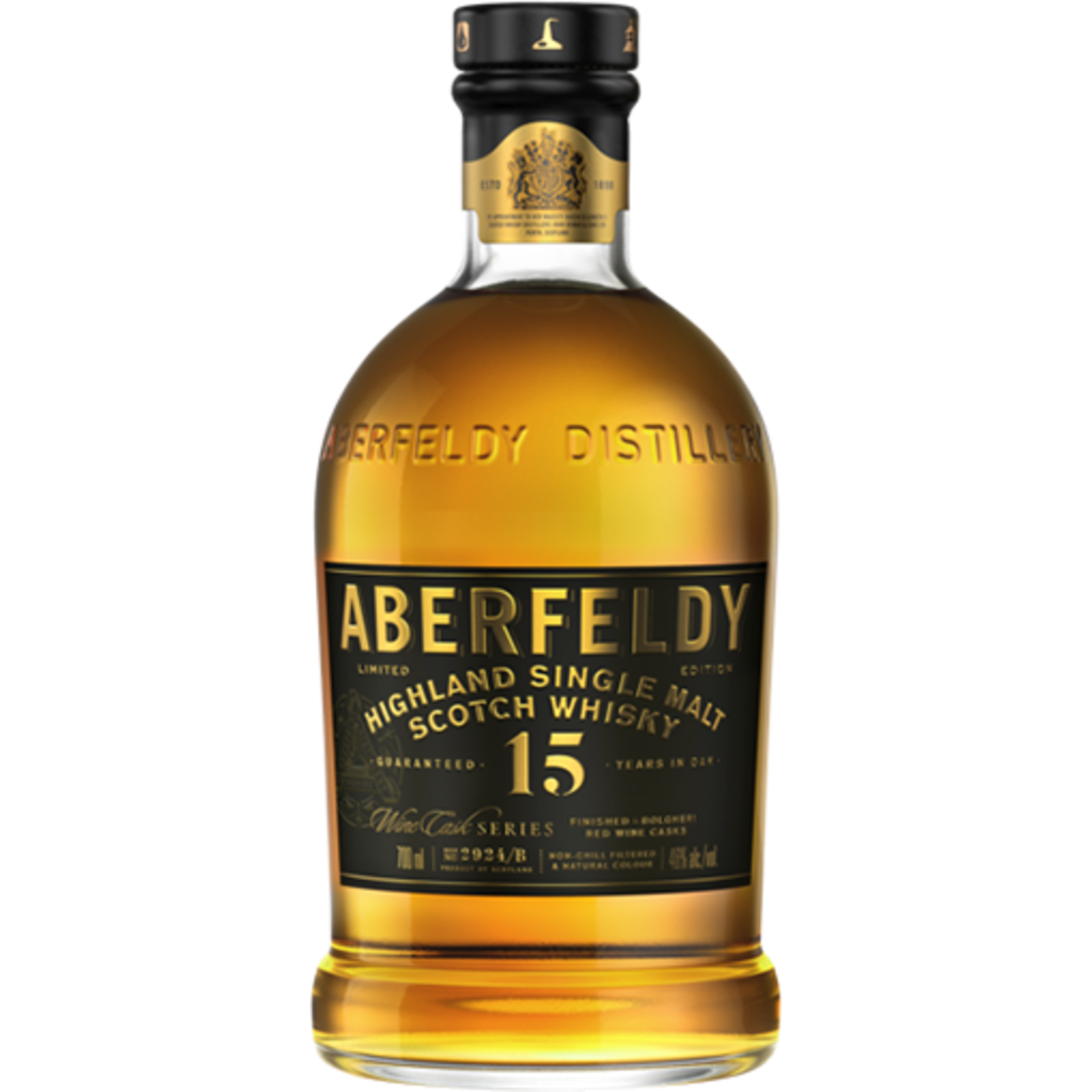 Aberfeldy Aberfeldy / Bolgheri Red Wine Cask Finish 15 Year Old Single Malt Scotch Whisky / 750mL