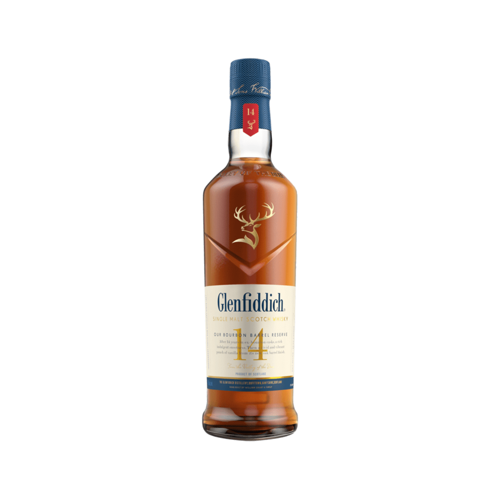 Glenfiddich Glenfiddich / 14 Year Old Bourbon Barrel Reserve Single Malt Scotch Whisky / 750mL