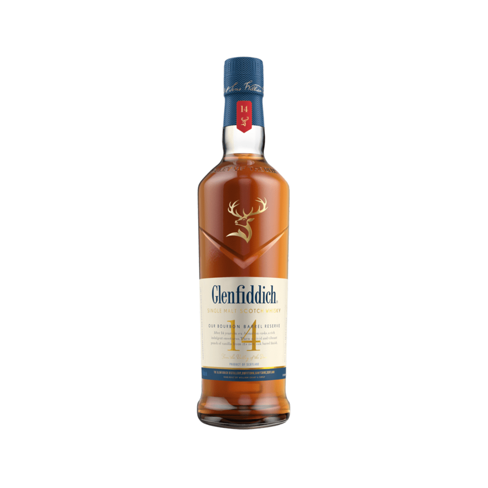 Glenfiddich Glenfiddich / 14 Year Old Bourbon Barrel Reserve Single Malt Scotch Whisky / 375mL