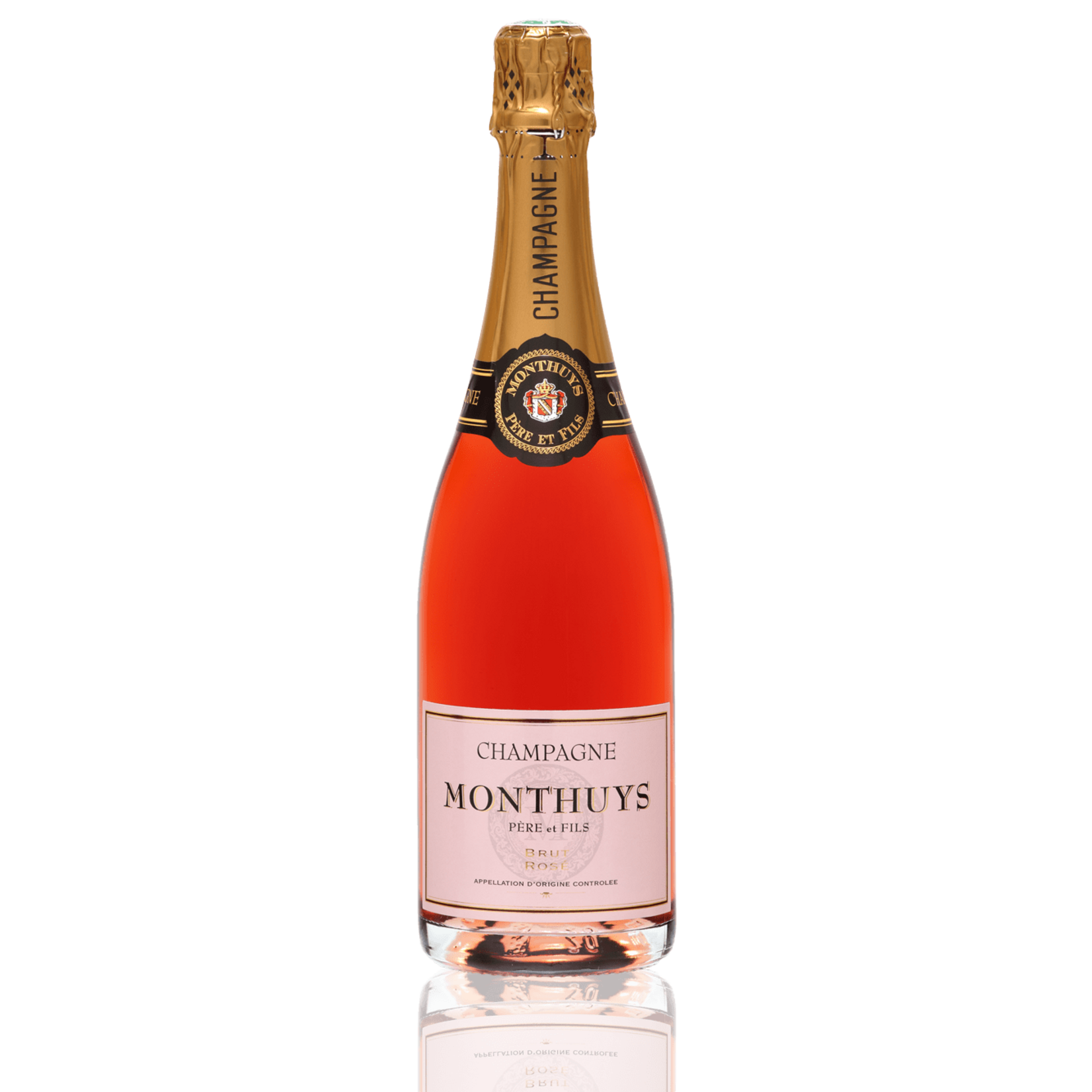 Champagne Monthuys Pere et Fils / Brut Rose / 750mL