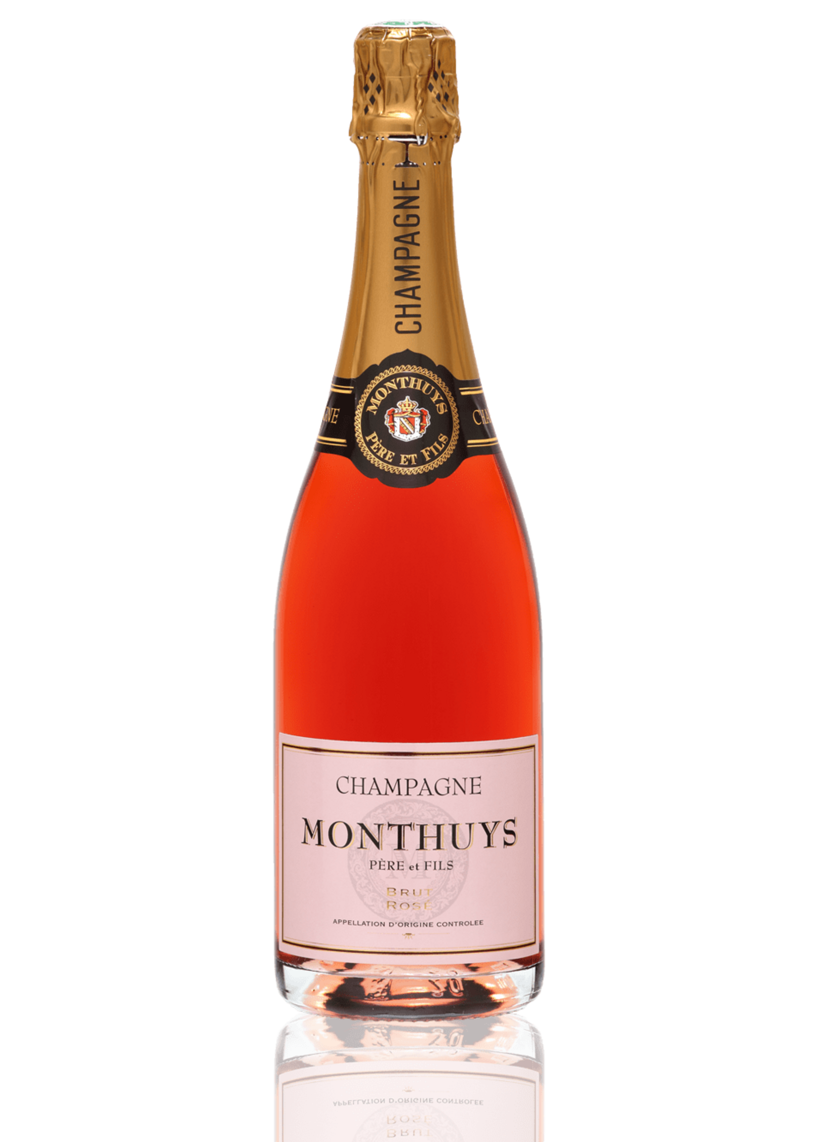 Champagne Monthuys Pere et Fils / Brut Rose / 750mL
