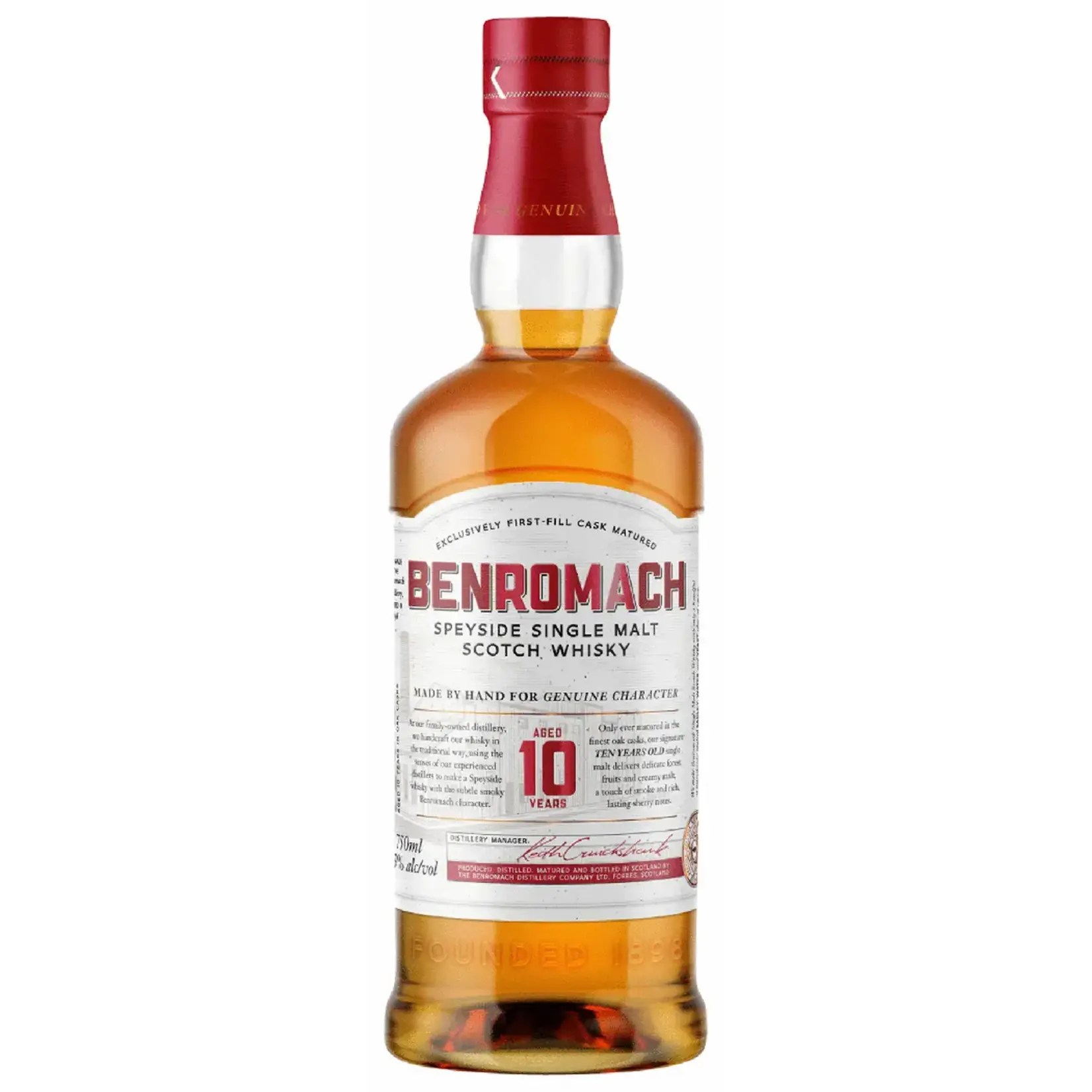 Benromach Distillery Benromach / 10 Year Old Single Malt Scotch Whisky / 750mL