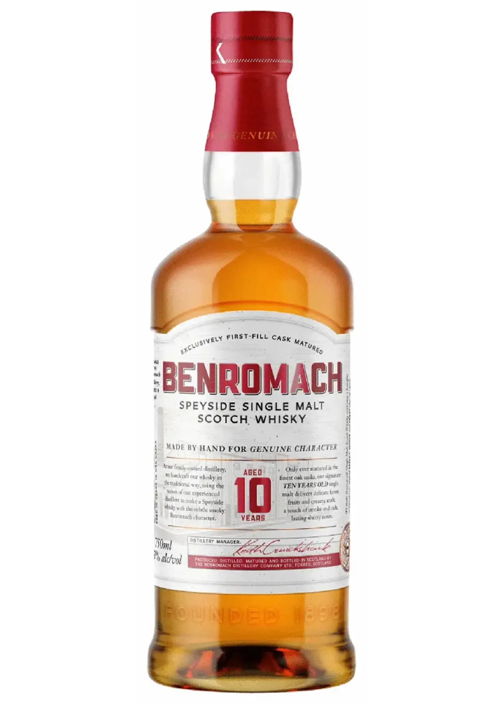 Benromach Distillery Benromach / 10 Year Old Single Malt Scotch Whisky / 750mL