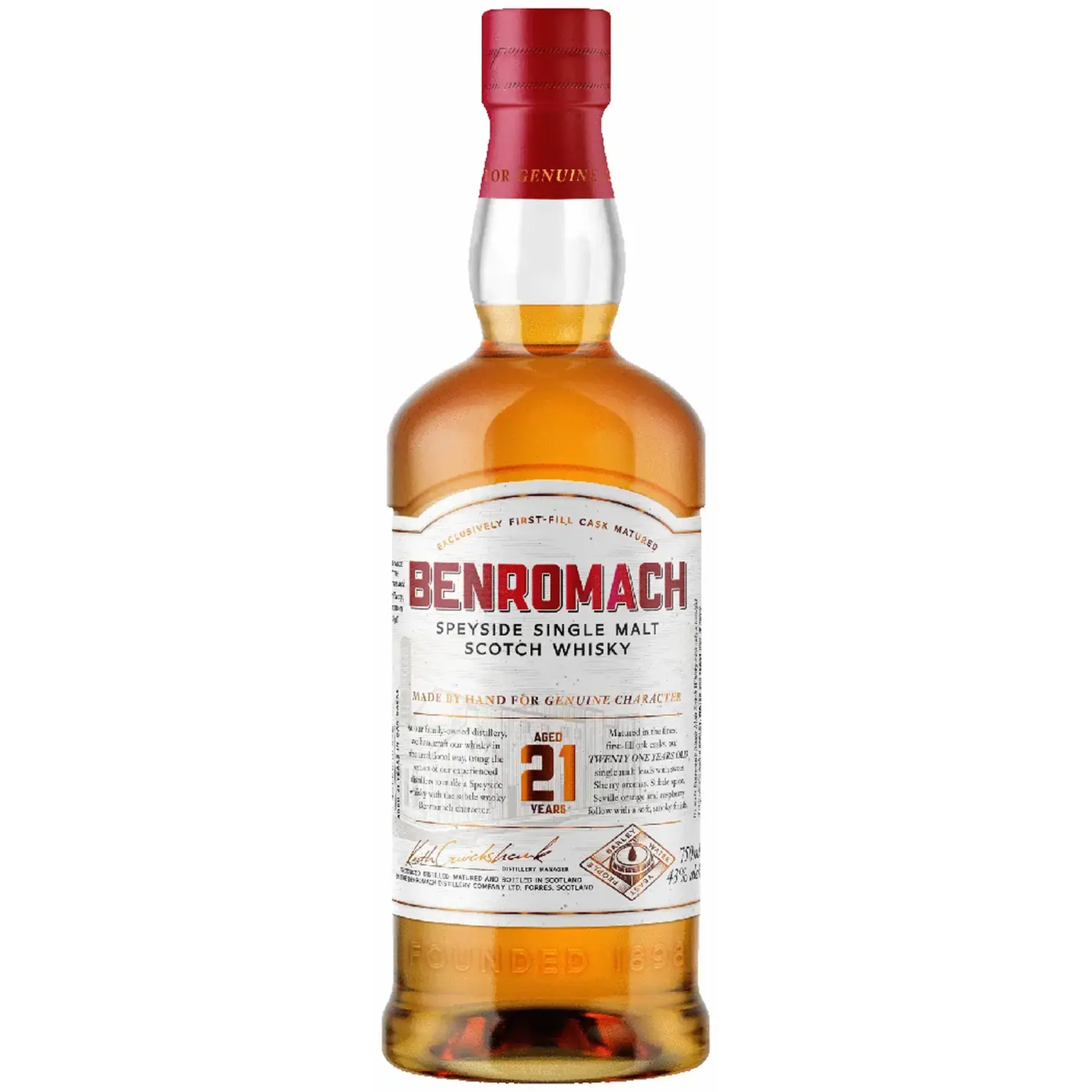 Benromach Benromach / 21 Year Old Single Malt Scotch Whisky / 750mL