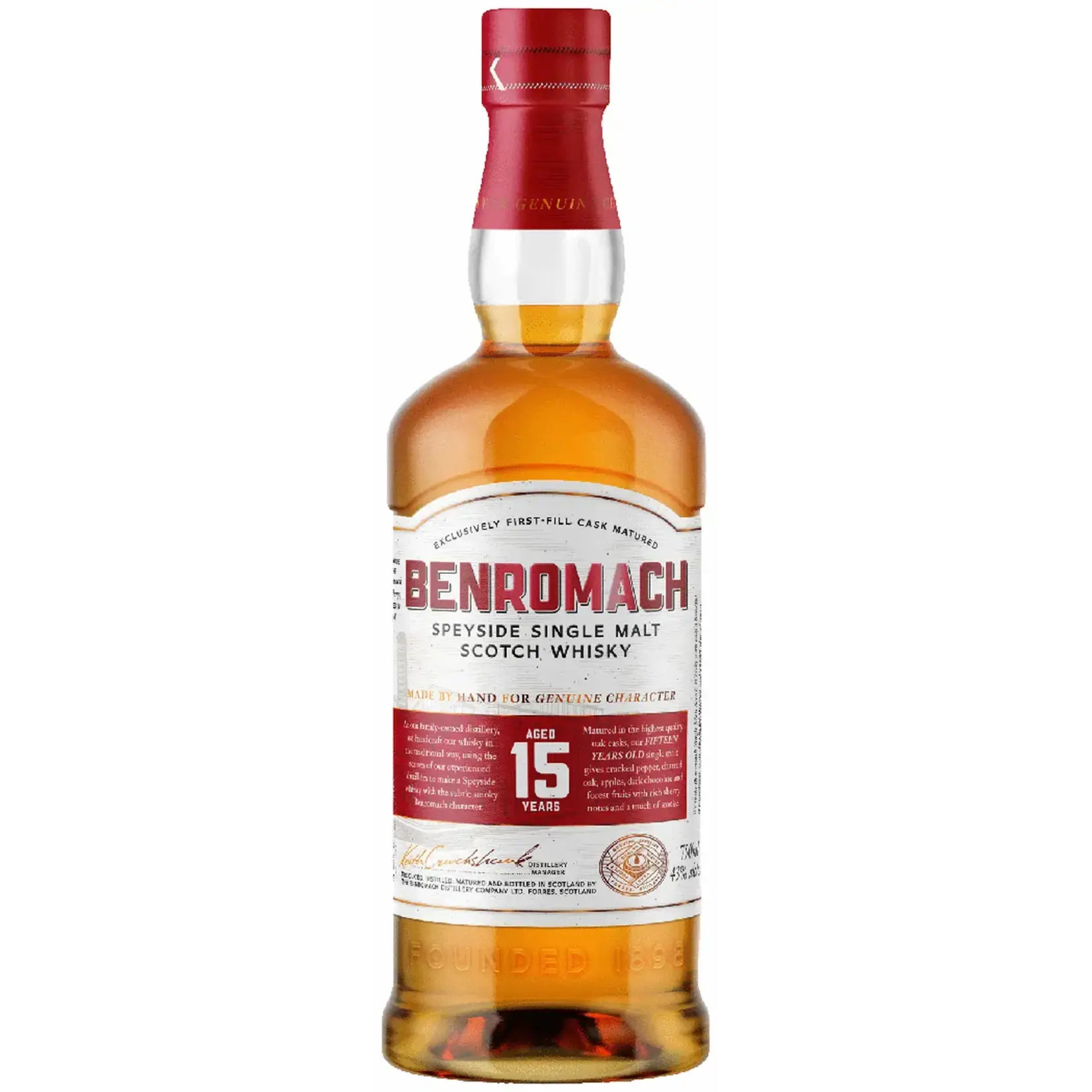 Benromach Benromach / 15 Year Old Single Malt Scotch Whisky / 700mL