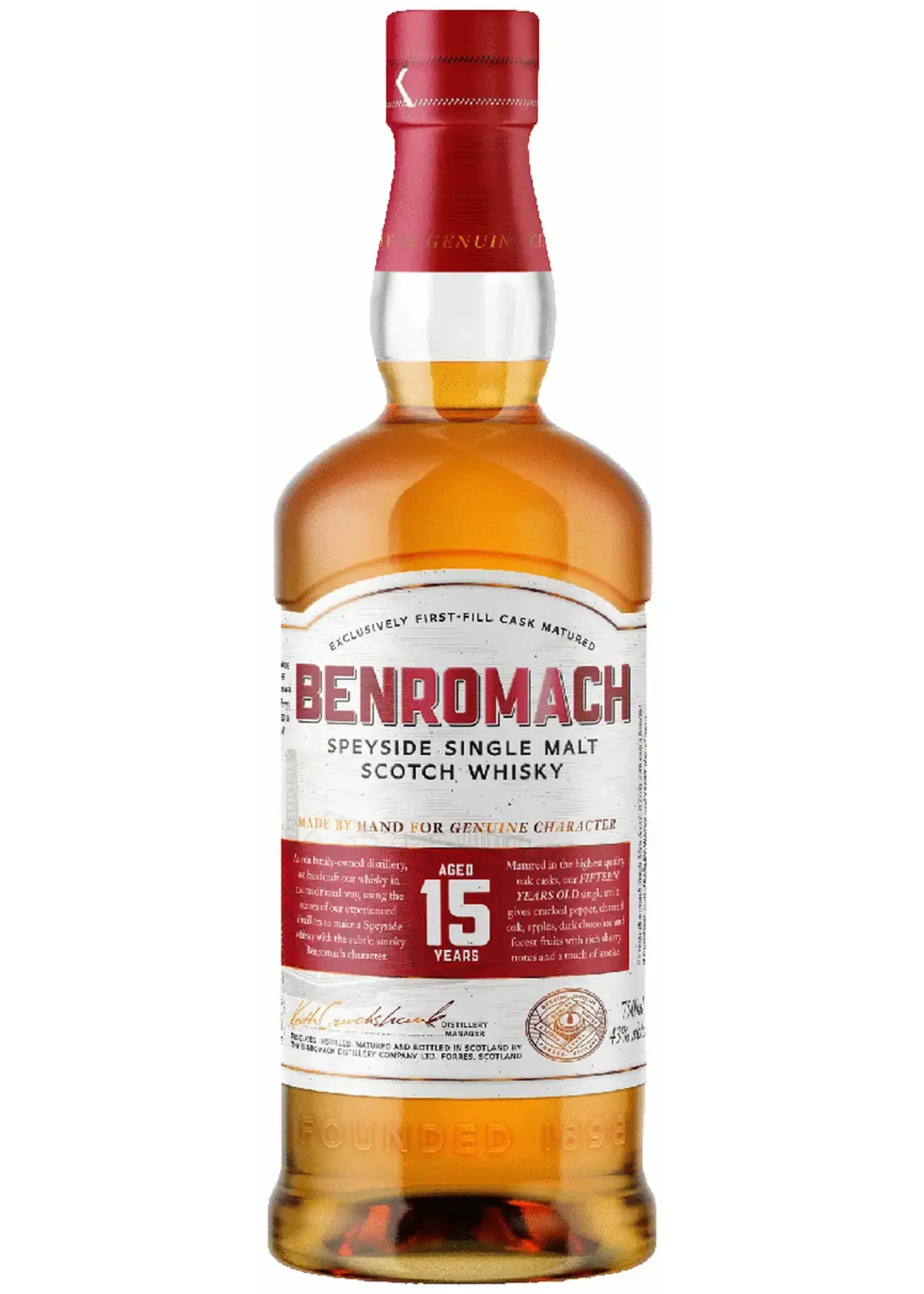Benromach Benromach / 15 Year Old Single Malt Scotch Whisky / 700mL