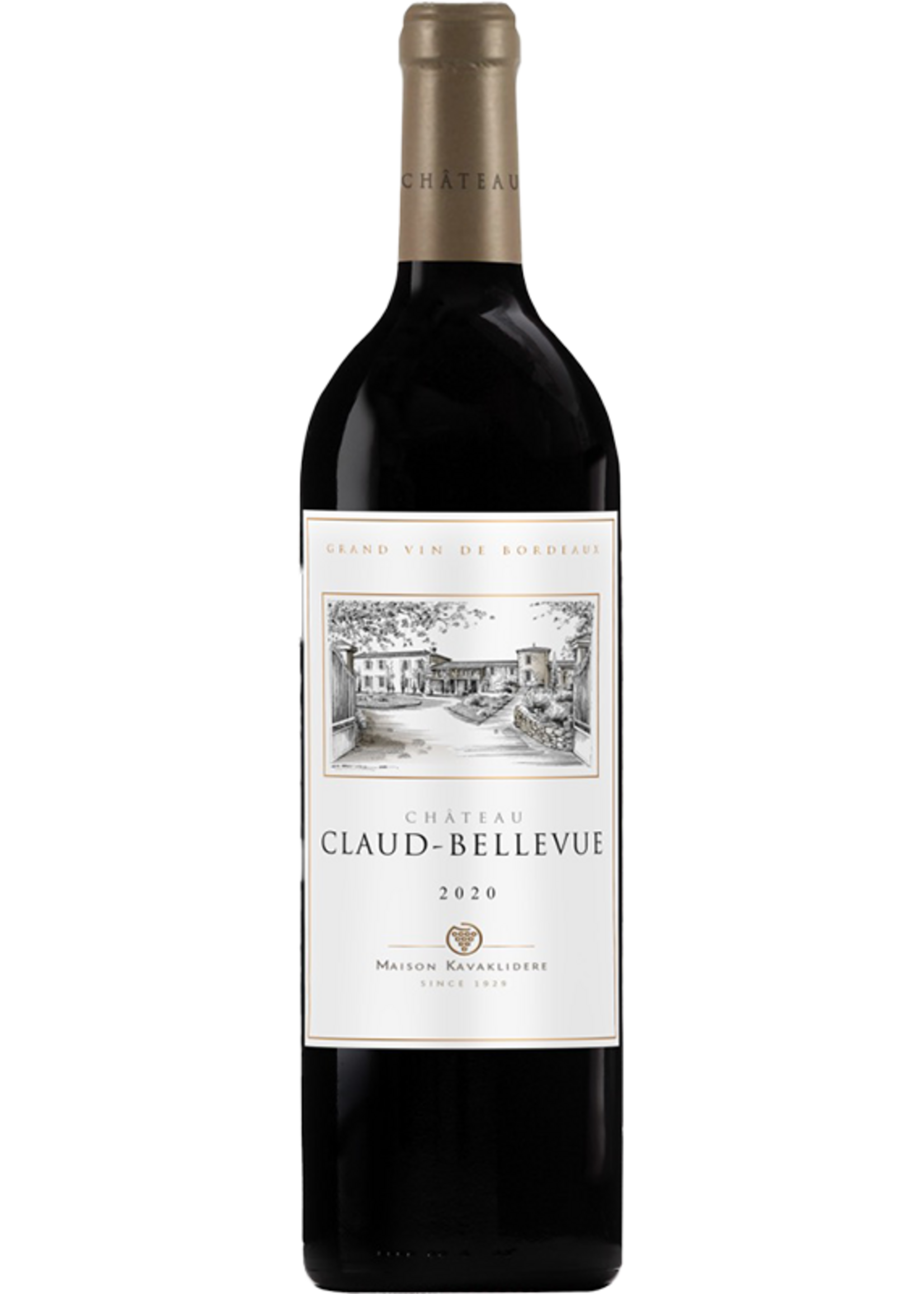 Chateau Claud Bellevue / Castillon Cotes de Bordeaux / 750mL
