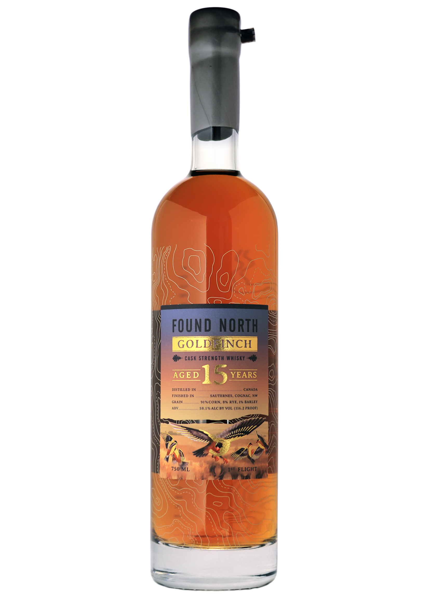 Found North Found North / Goldfinch First Flight 15 Year Old Whisky / 750mL