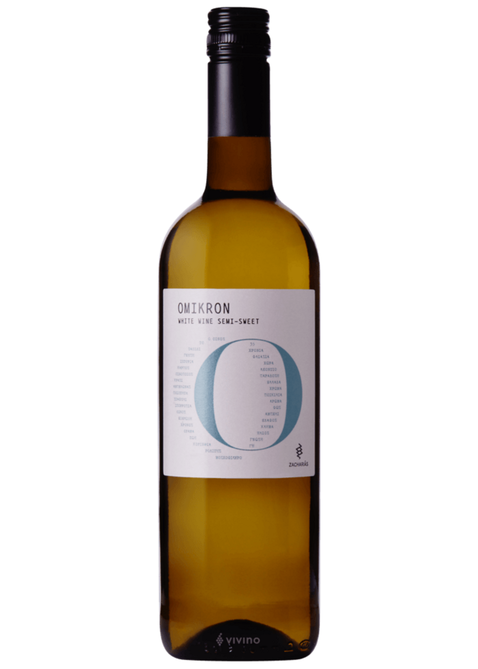 Zacharias / Omikron Semi-Sweet White / 750mL