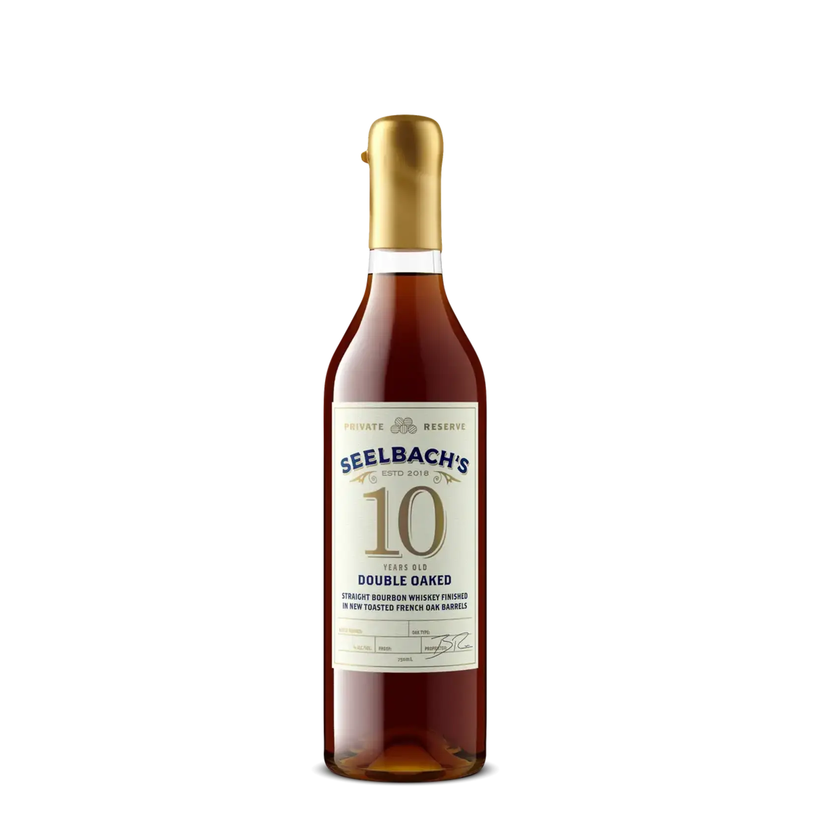 Seelbach's / Private Reserve 10 Years Old Bourbon Double Oaked / 750mL