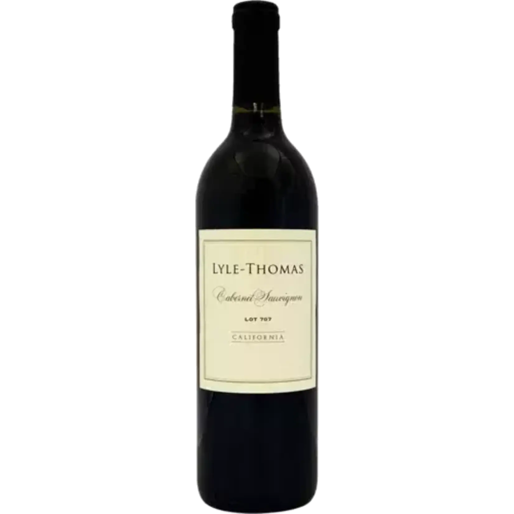 Lyle-Thomas / Cabernet Sauvignon Lot 707 California / 750mL