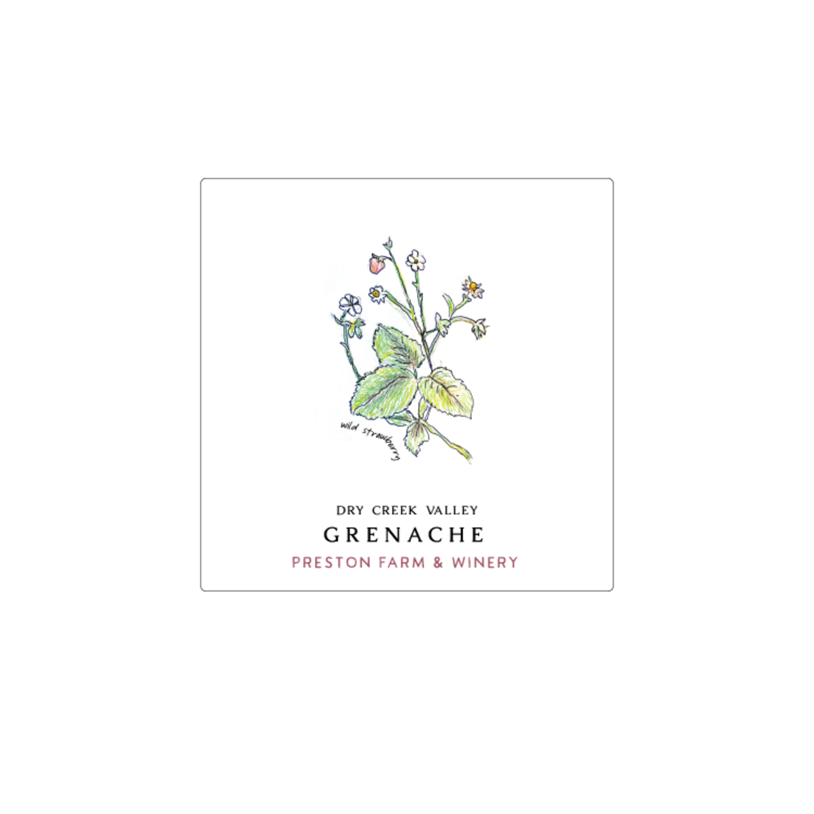 Preston Farm & Winery / Grenache Dry Creek Valley / 750mL