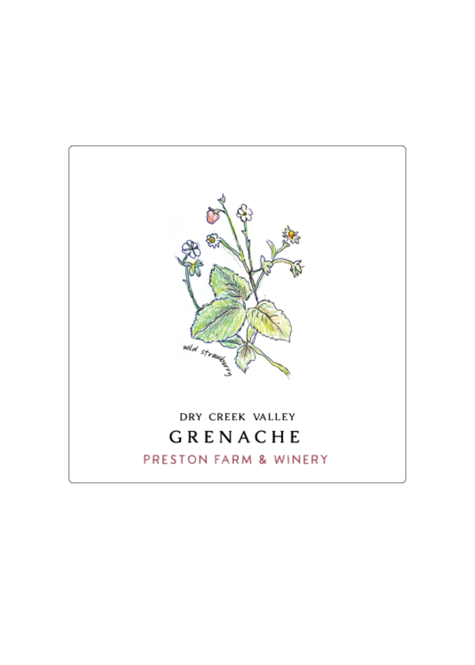 Preston Farm & Winery / Grenache Dry Creek Valley / 750mL