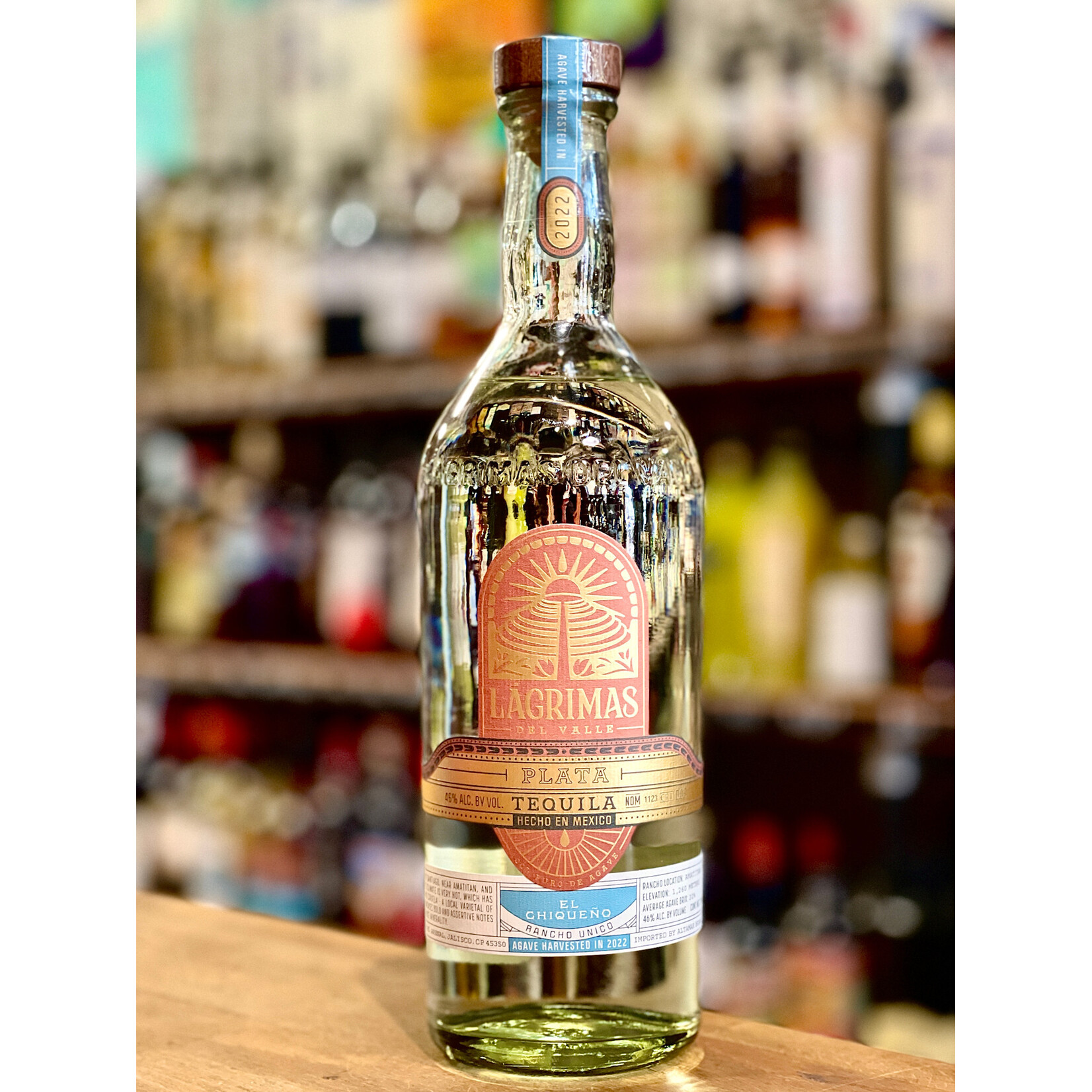 Lagrimas del Valle Lagrimas del Valle / El Chiqueno Tequila Plata / 750mL