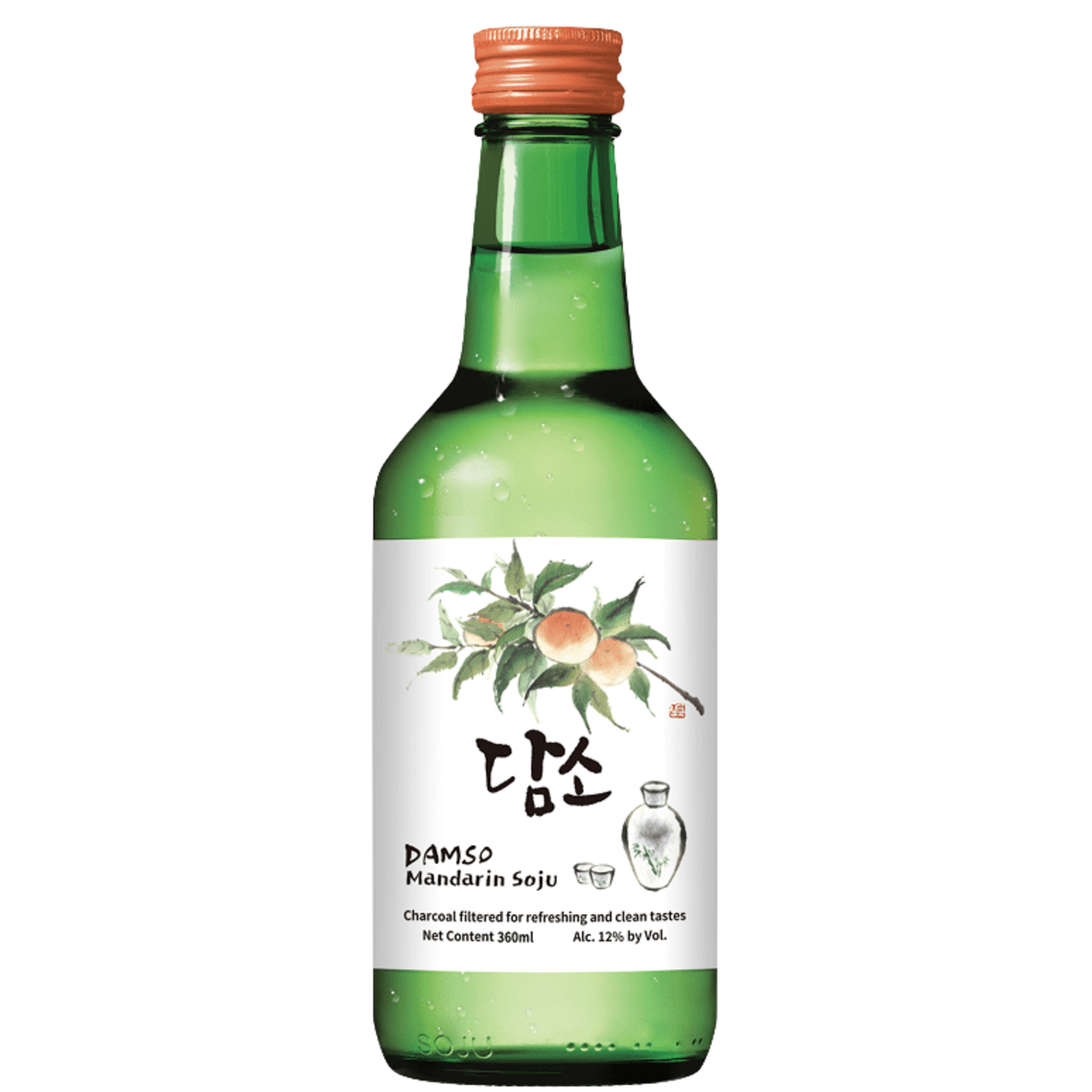 Damso Damso / Mandarin Korean Soju / 375mL