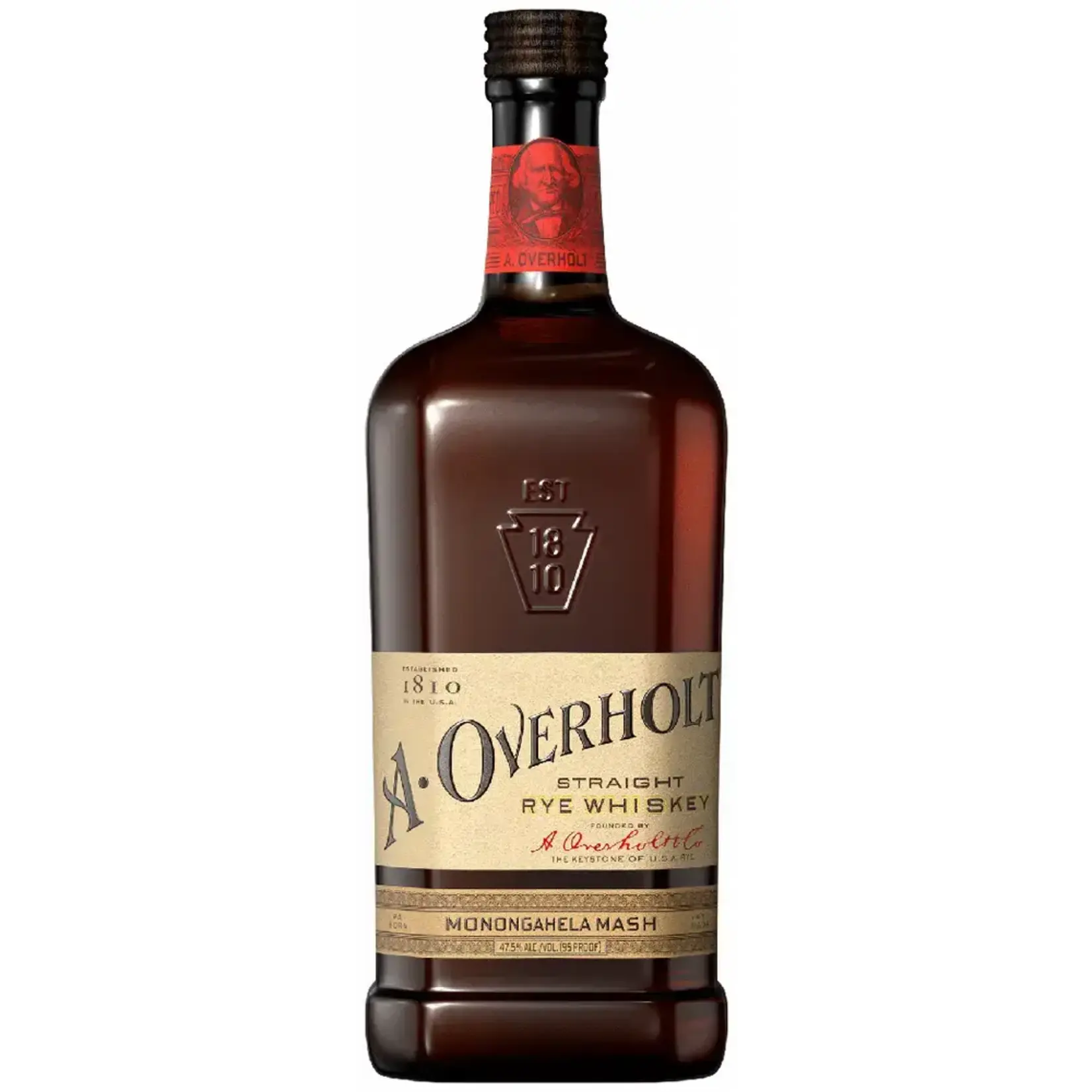 Old Overholt Old Overholt / A. Overholt Monongahela Mash Straight Rye Whiskey / 750mL