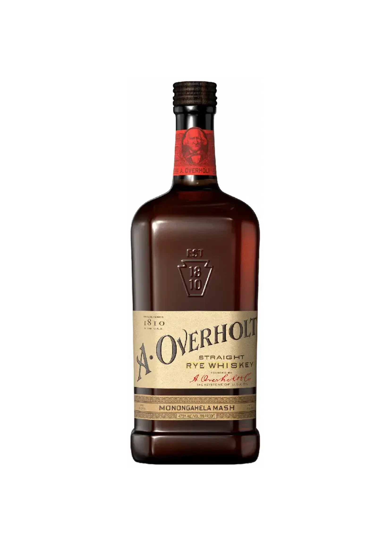 Old Overholt Old Overholt / A. Overholt Monongahela Mash Straight Rye Whiskey / 750mL