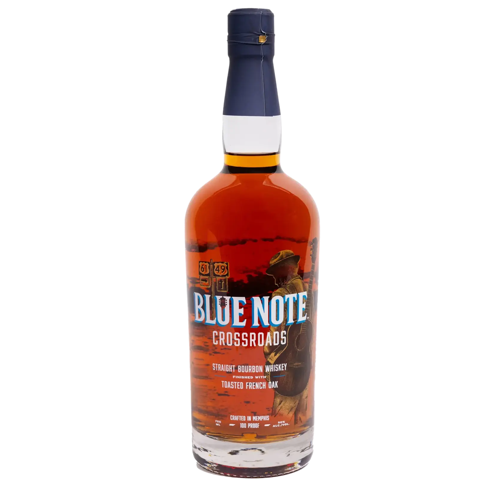 Blue Note / Bourbon Crossroads Straight Bourbon Whiskey Finished With Toasted French Oak / 750mL