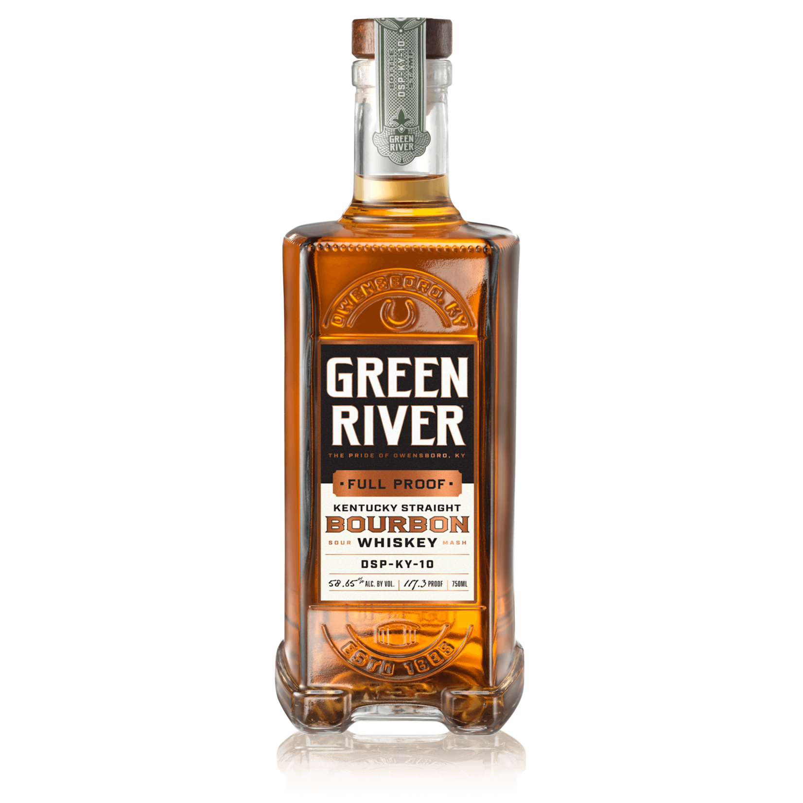 Green River Distilling / Full Proof Kentucky Straight Bourbon Whiskey / 750mL