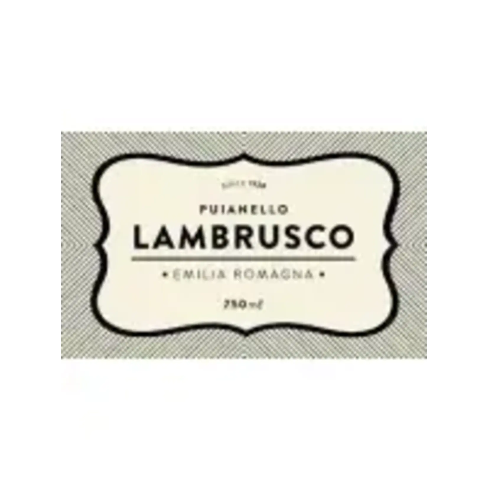 Puianello / Lambrusco Reggiano Secco / 750mL
