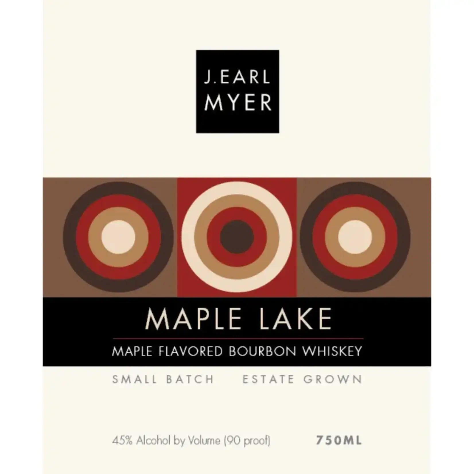 Myer Farm Distillers / J. Earl Myer Maple Lake Small Batch Maple Flavored Bourbon Whiskey / 750mL