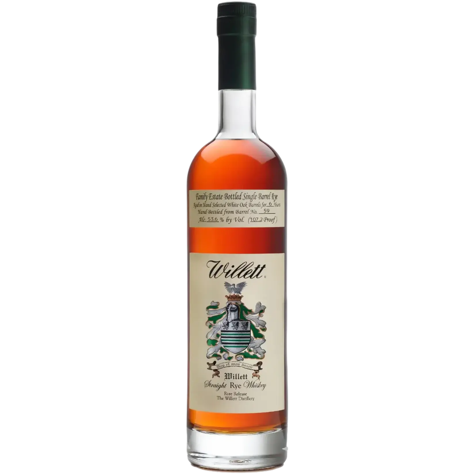 Willett Family Estate Willett Family Estate / Rare Release 6 Year Old Straight Rye Whiskey / 750mL